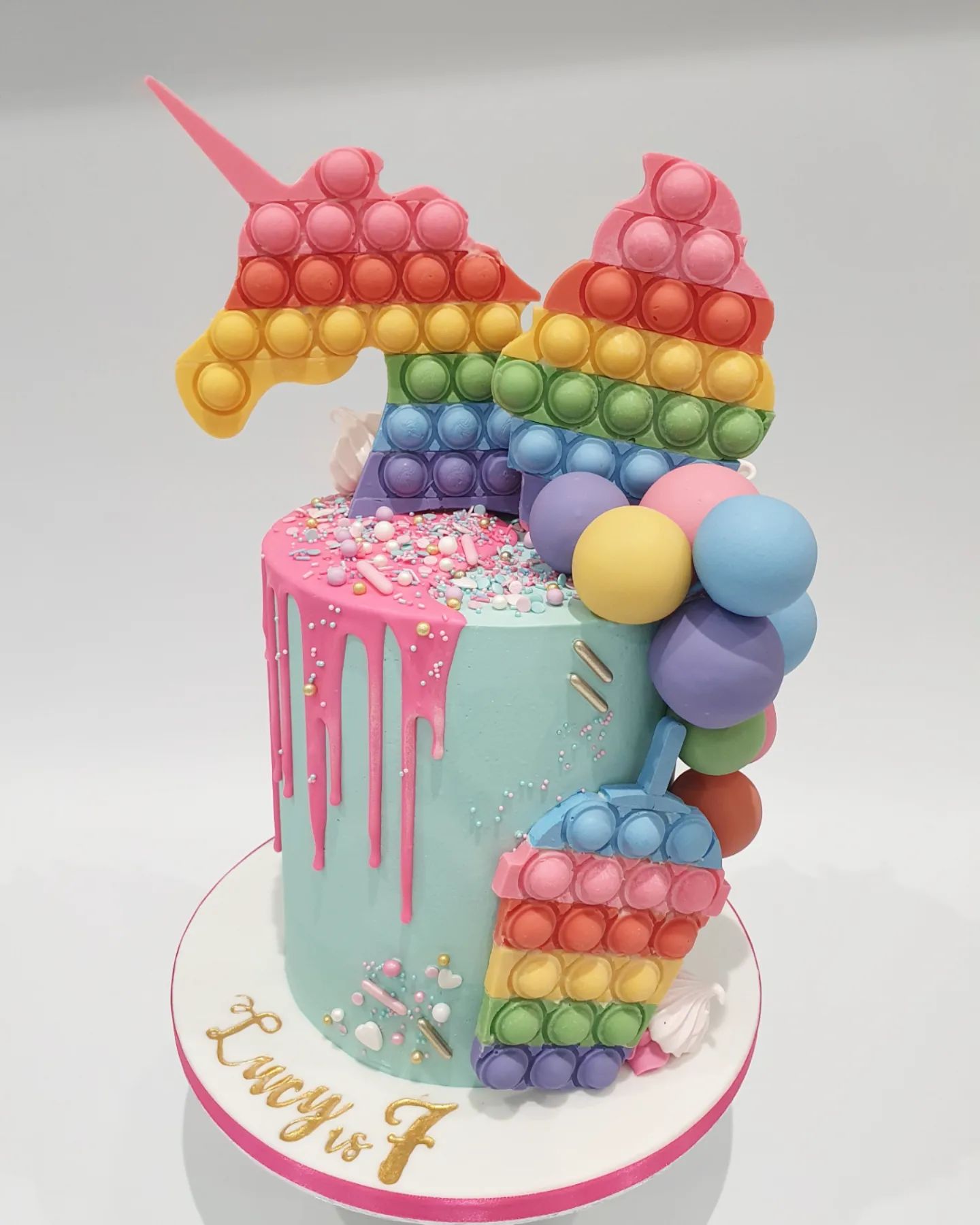 Pop It Fidget theme cake. And... - Arty Crafty Cakes by Lhea | Facebook