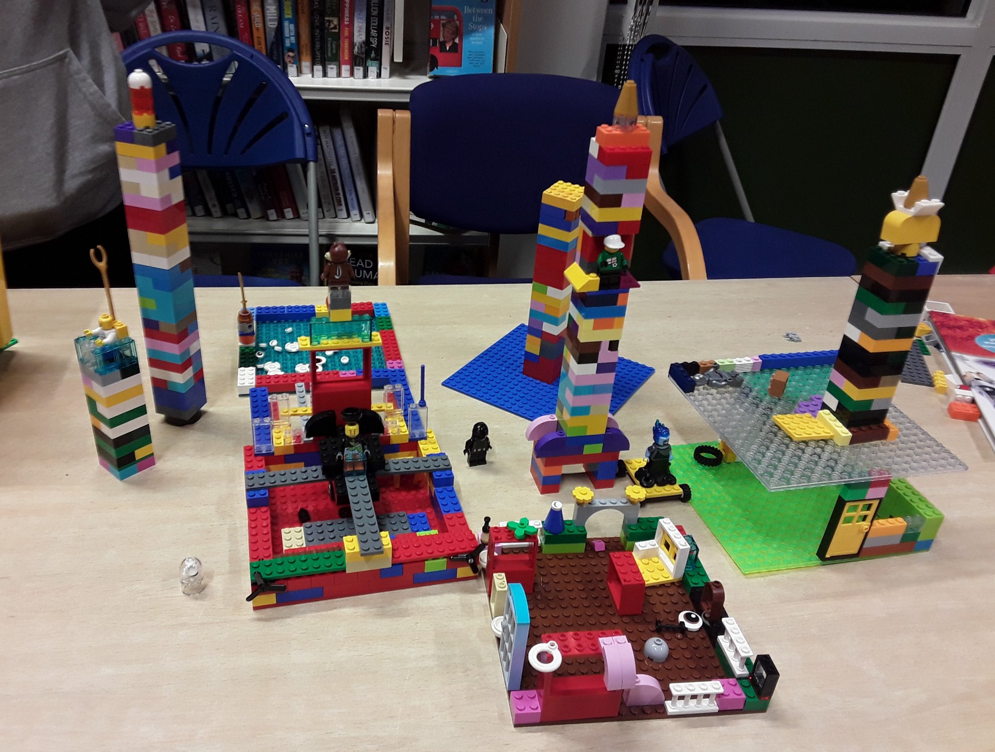 Caister Library - Well done to our Lego Club for the...