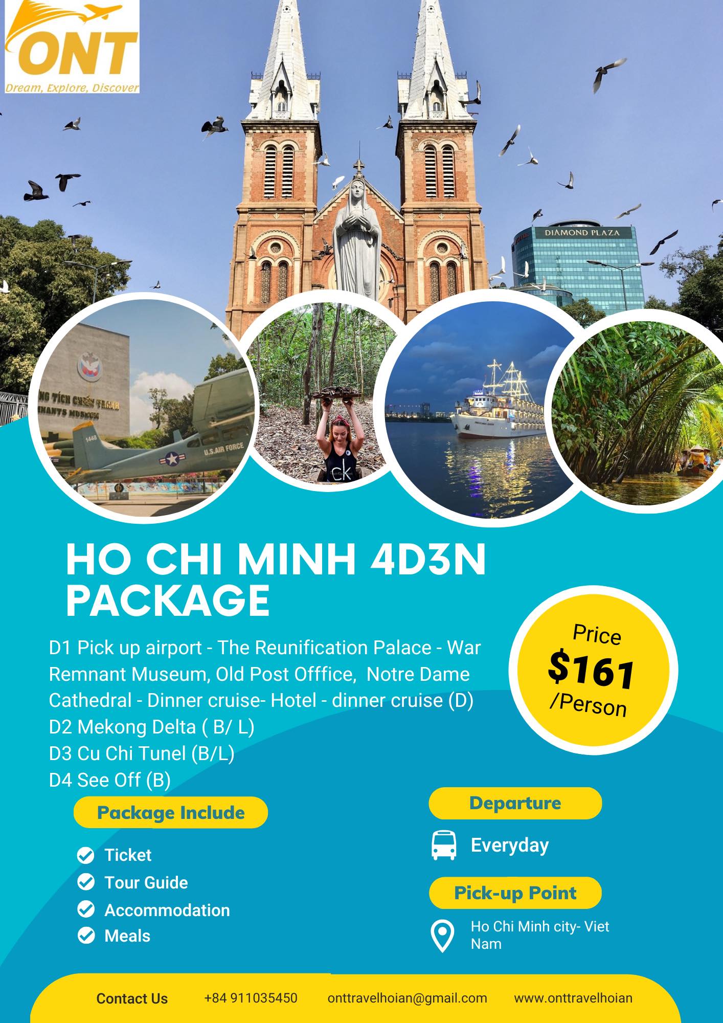 ONT Travel - Get to know the real Ho Chi Minh City on any... | Facebook