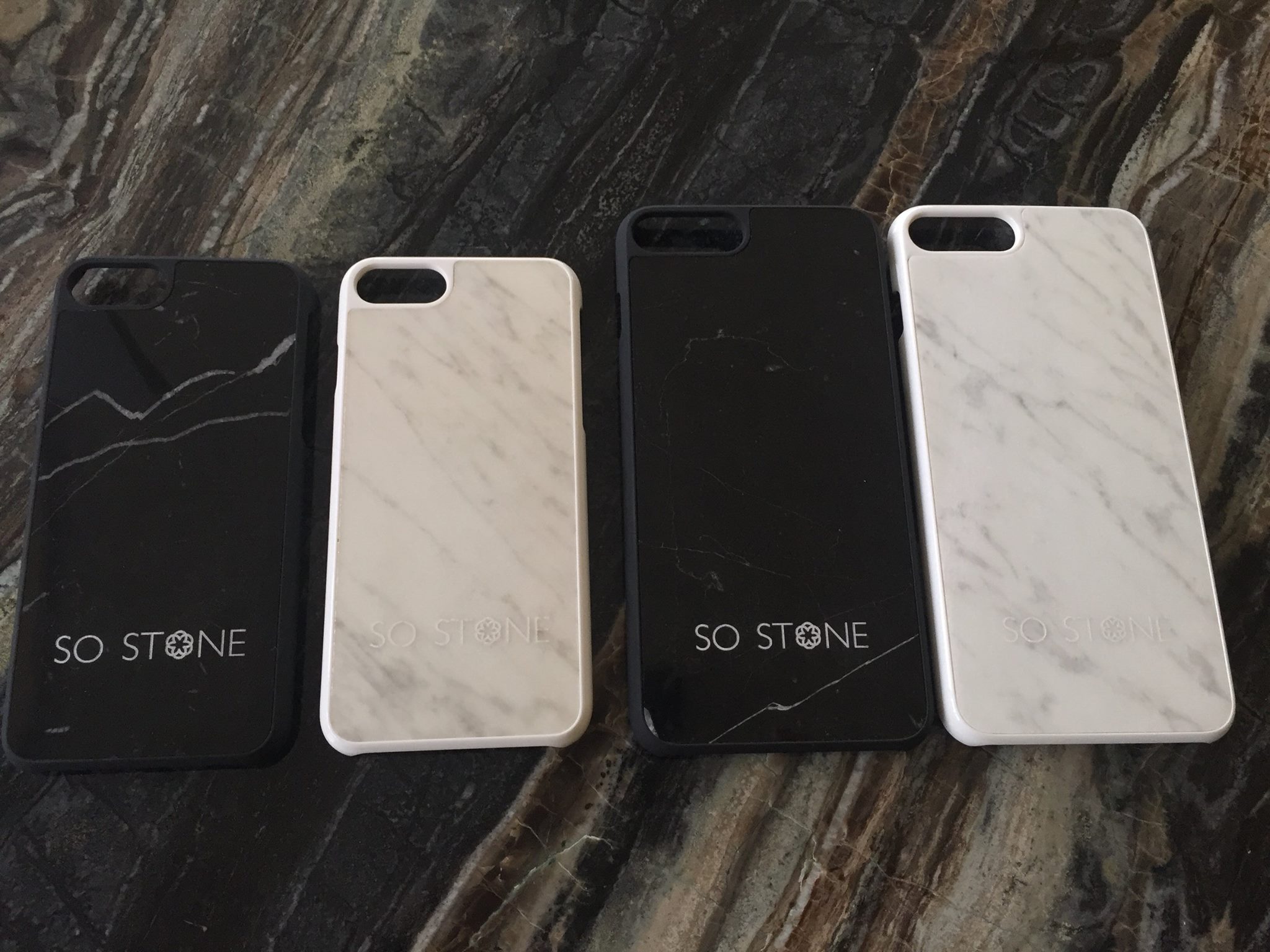 SO STONE Real Marble Case for Iphone 6/6s,7/7plus