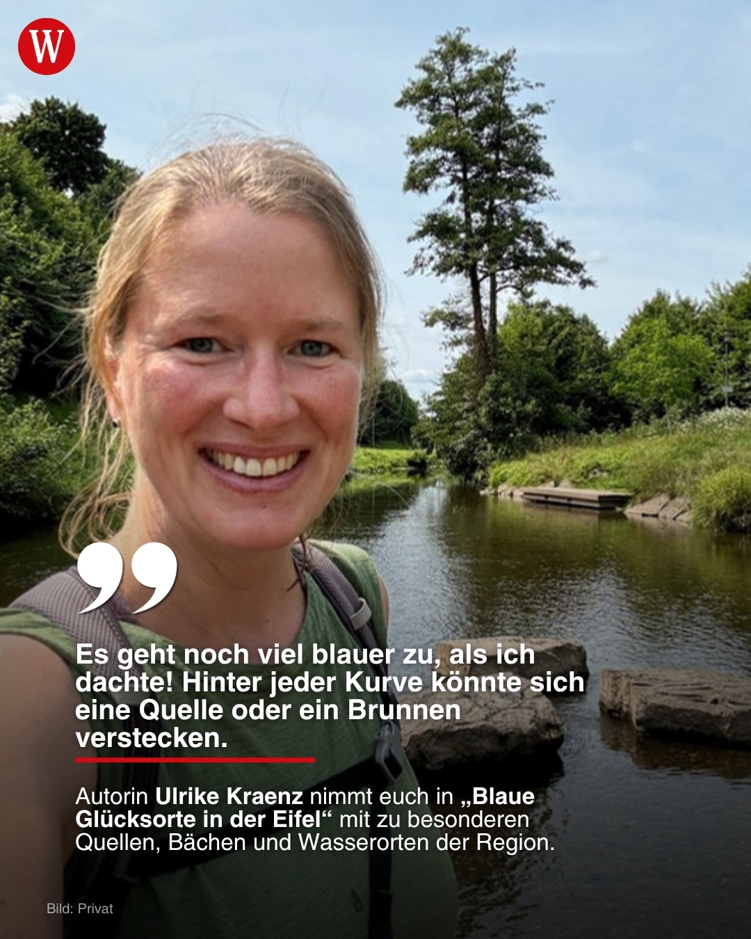 Die Eifel ist für Ulrike Kraenz längst mehr als ein Ausflugsziel: Die 47-Jährige nimmt in ihrem Buch 