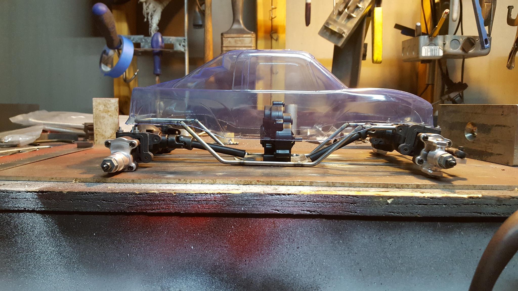 I started the chassis and layout of... - Rusty R/C Customs | Facebook