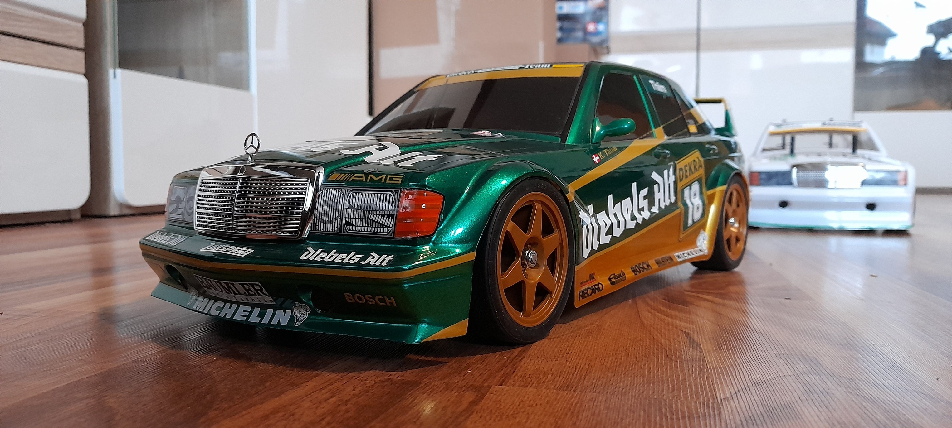 Tamiya TT-01 Mercedes EVO Diebels.