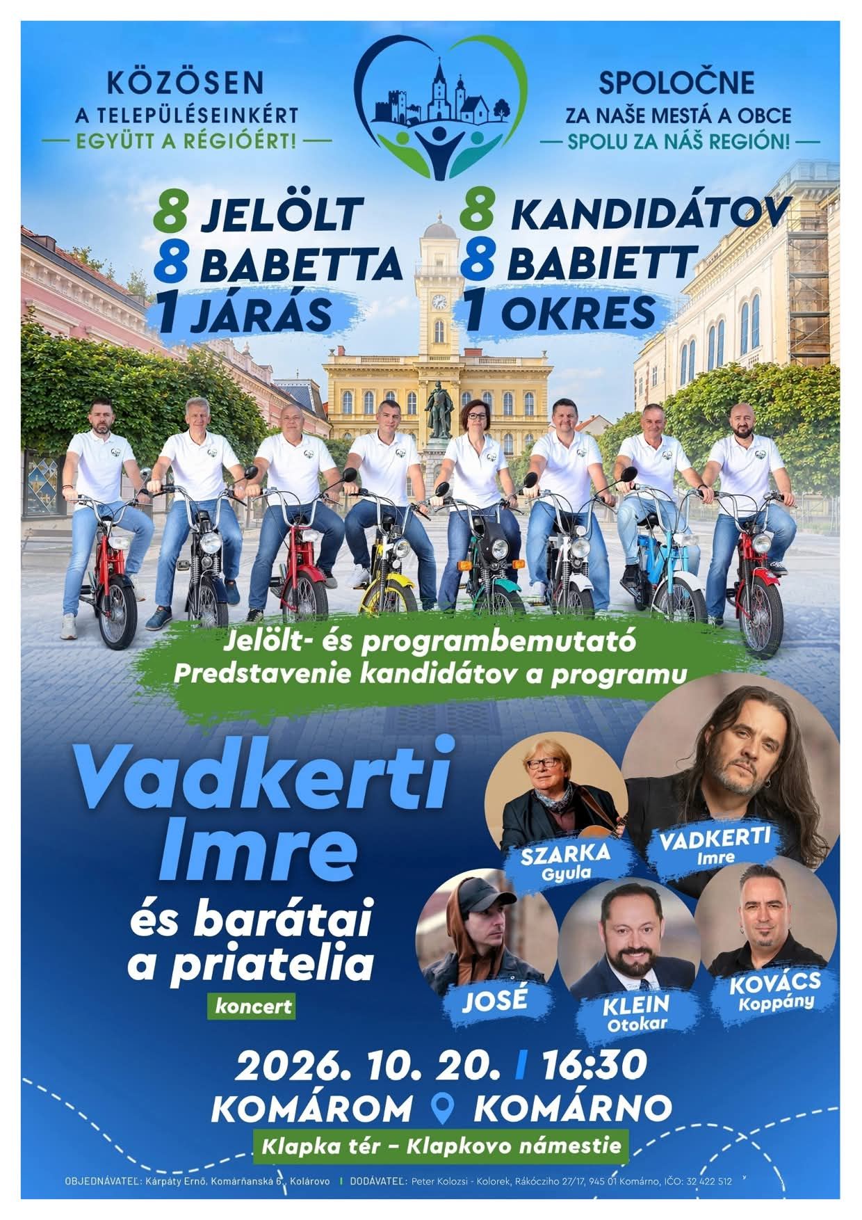 Jelölt és programbemutató - Predstavenie kandidátov a programu ...