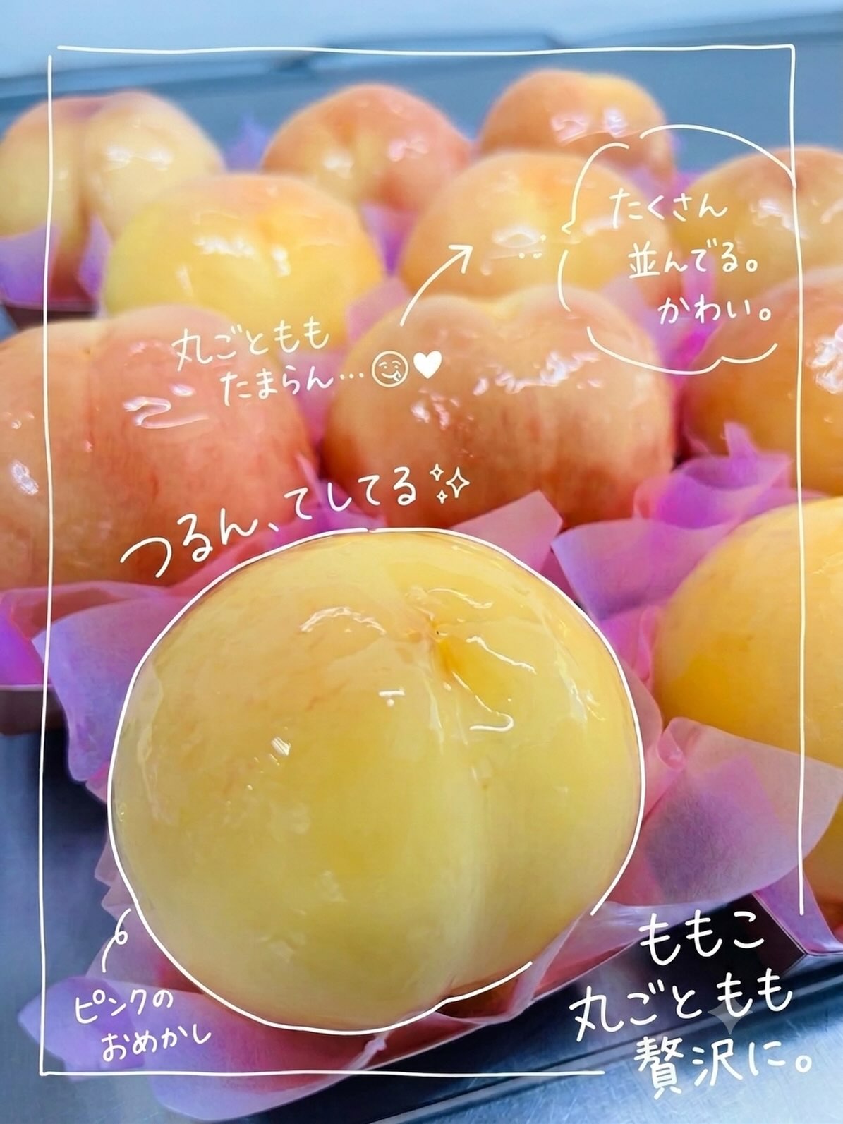 11【ももの丸ごとケーキ／8cmぬい】 ꒰ ももこ ꒱.*˚ ⁡ 丸ごとももの【ももこ】販売始まりました