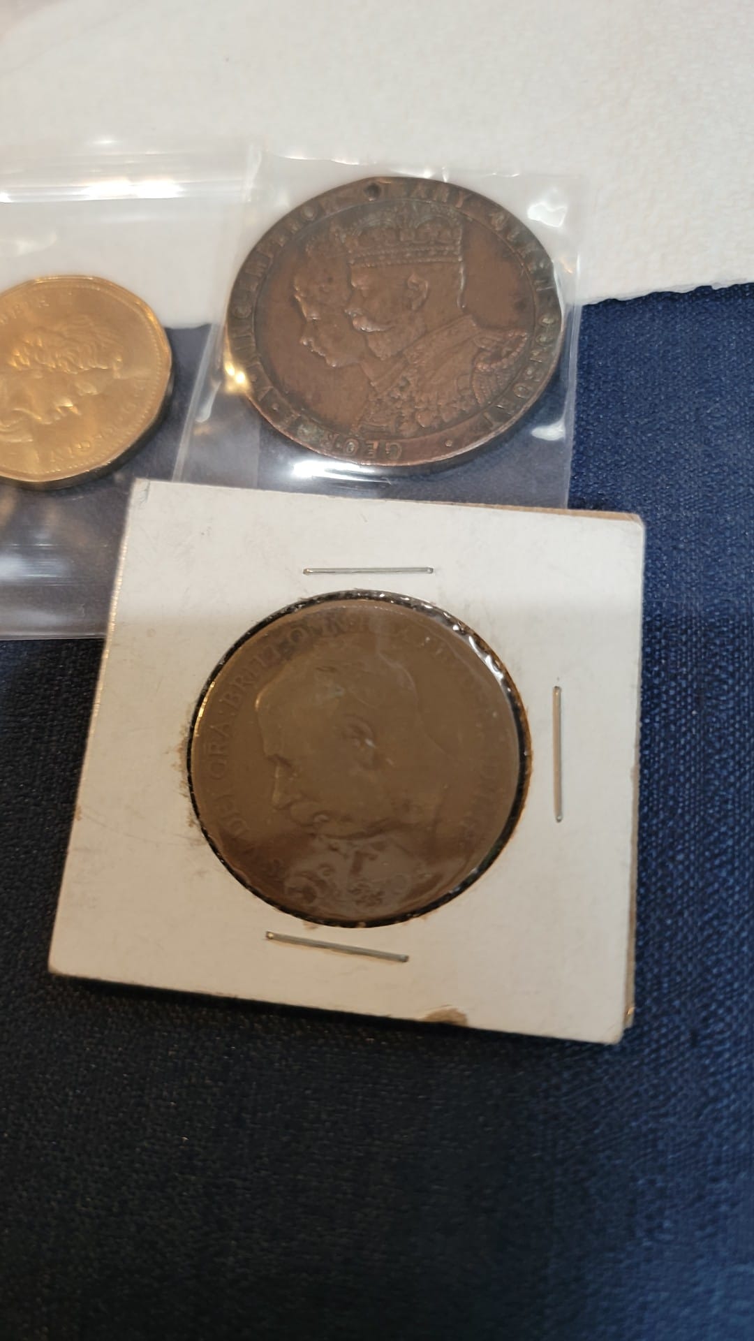 Cowens Heavy Duty 2x2 Double Penny Coin Holder Flips – 25 Pack – Archival Cardboard & Mylar – Made In USA