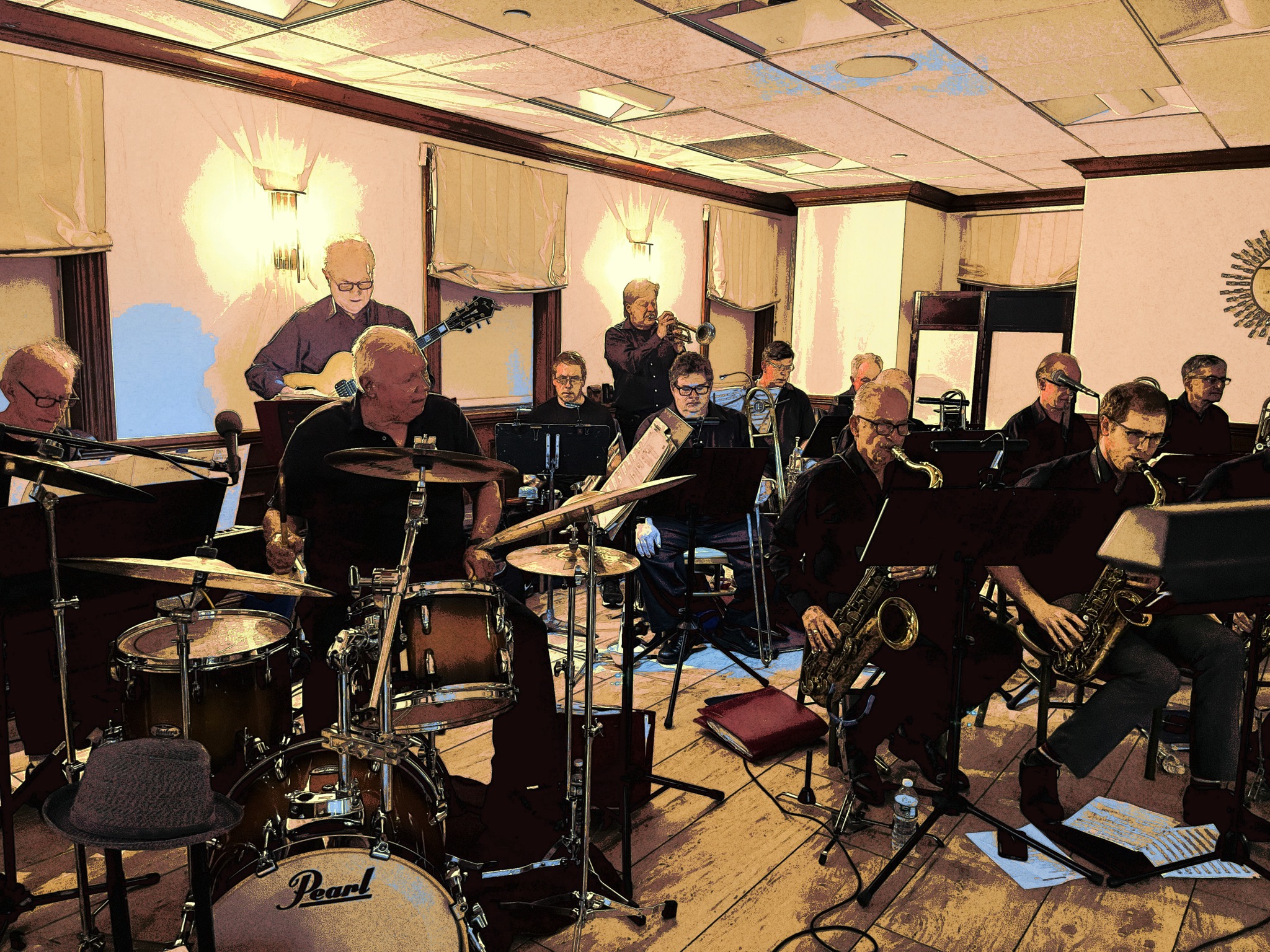 Greg Westhoff and the Westchester Swing Band at Ruben's, Peekskill NY