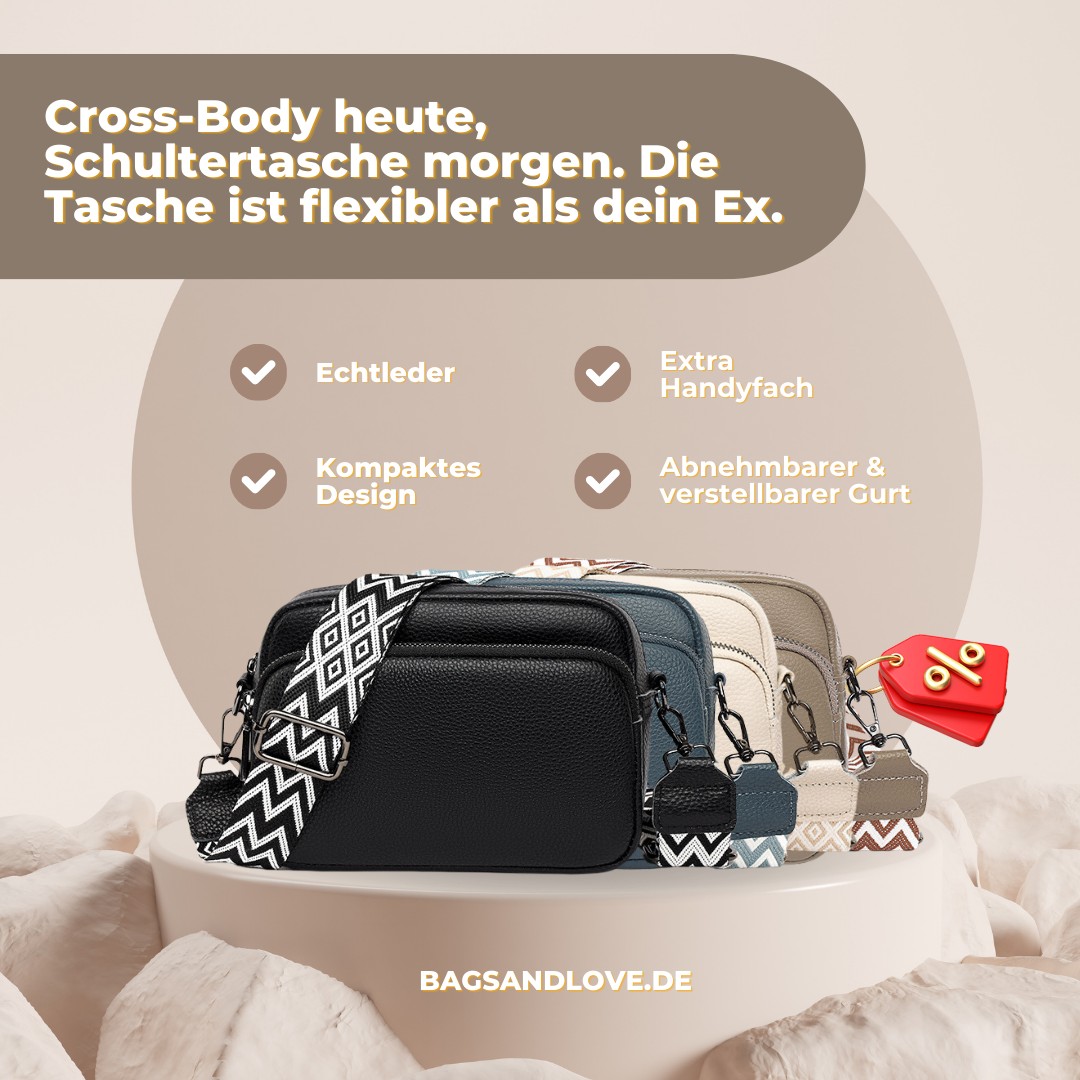 Schultergurt Tasche Bitplay Sling Bag Gurt - Abnehmbare Tasche Für Kamera & Handy Handygurt Bitplay Abnehmbar