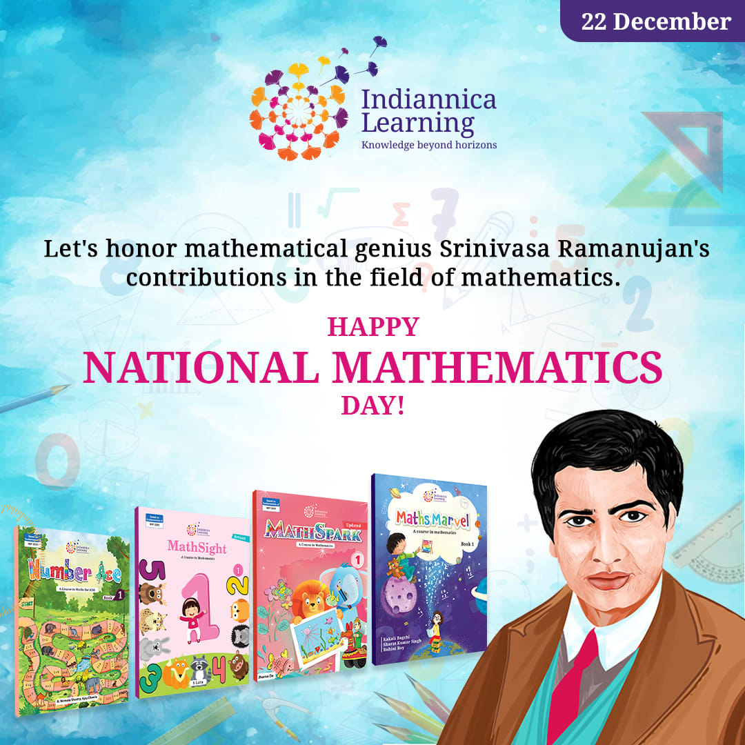 Indiannica Learning - National Mathematics Day is celebrated annually ...