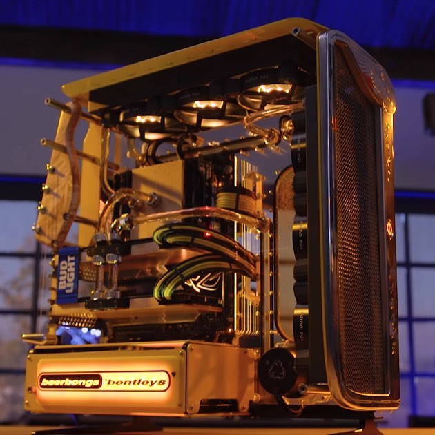 Newb Computer Build - Awesome job on the #postmalone Beerbongs ...