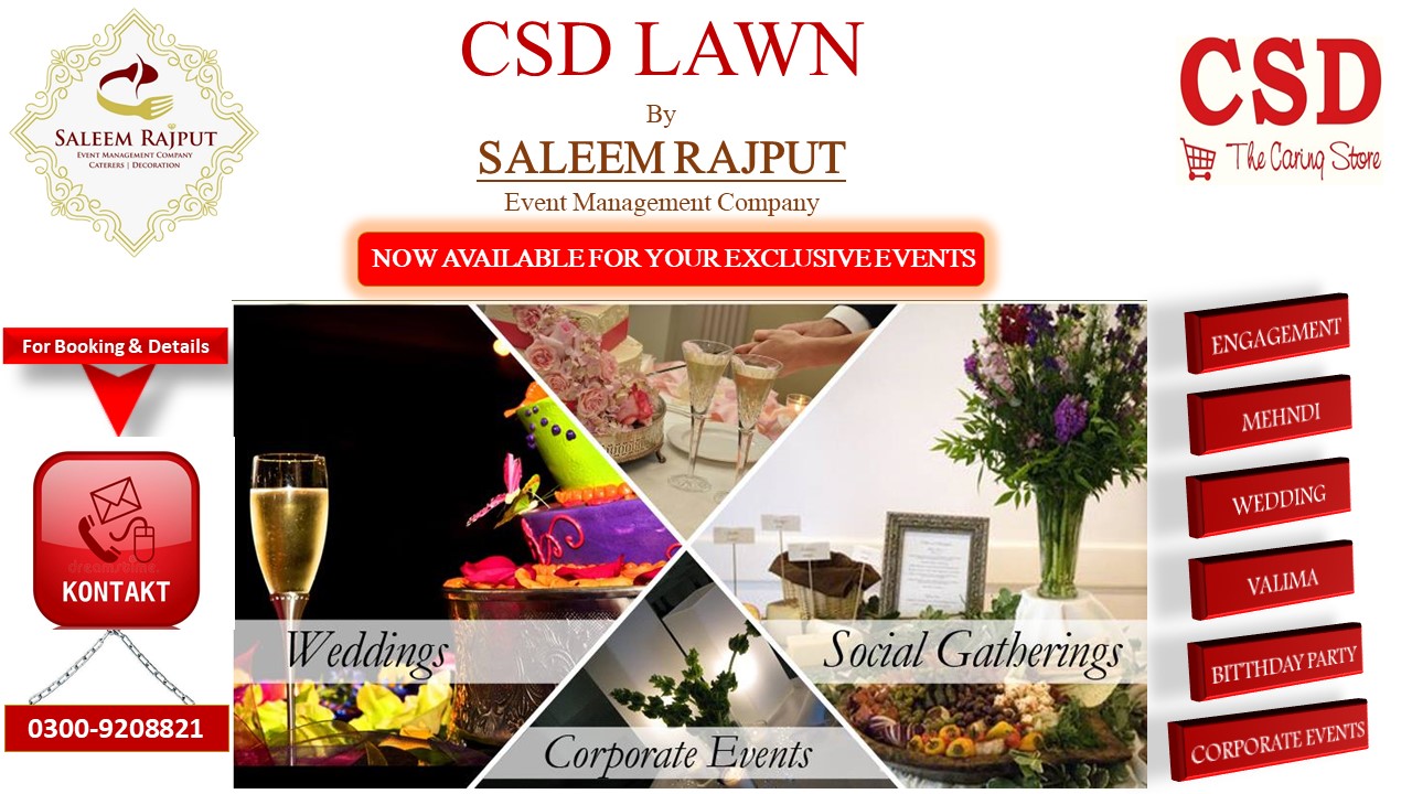 Saleem Rajput Event Management | Karachi