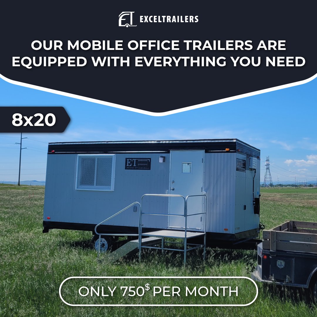 Excel Trailers - 💪 8 x 20 - the most popular trailer is...