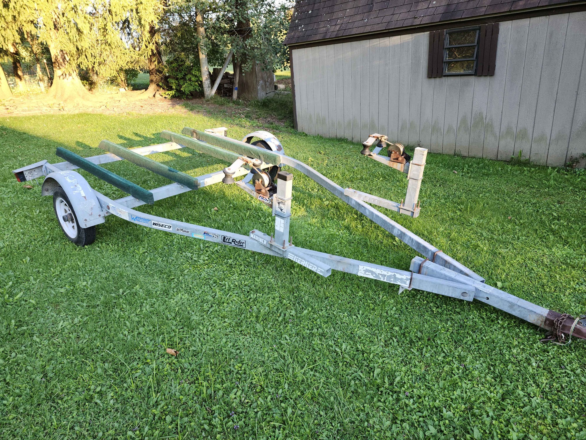 2000 Load Rite lil ryder double jet ski trailer - Trailers - Kersey ...