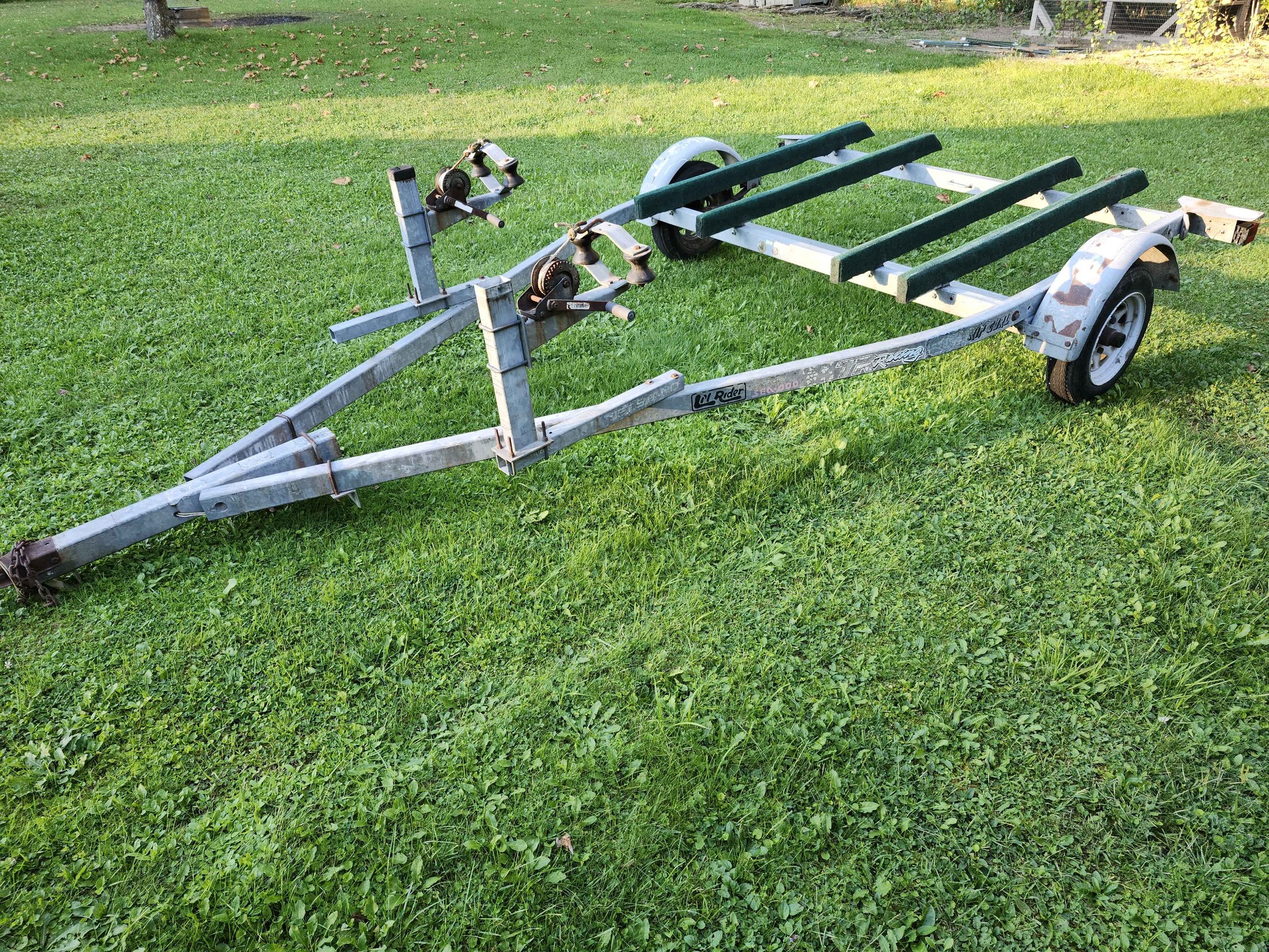 2000 Load Rite Lil Ryder Double Jet Ski Trailer - Trailers - Kersey ...