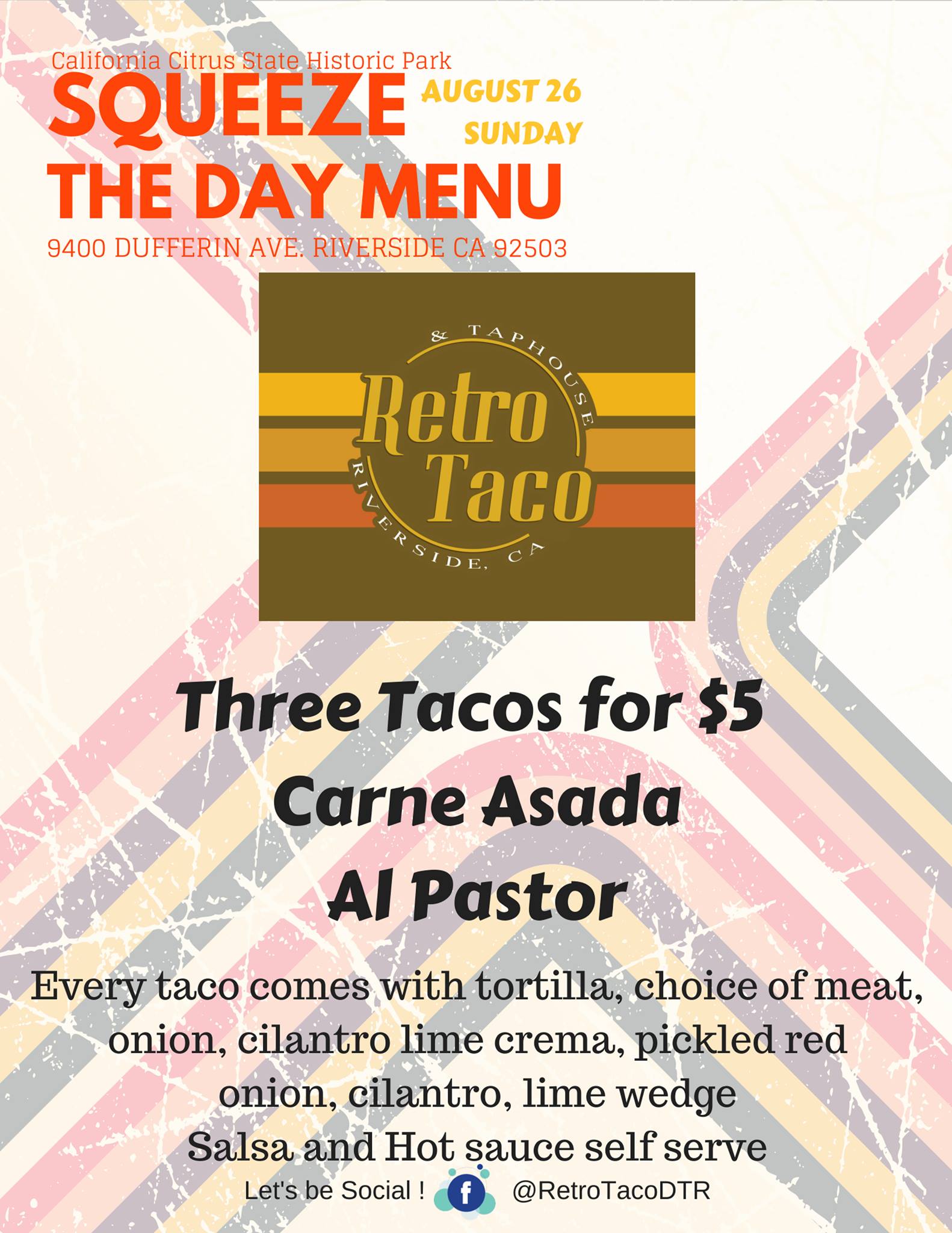 Retro Taco Downtown Riverside