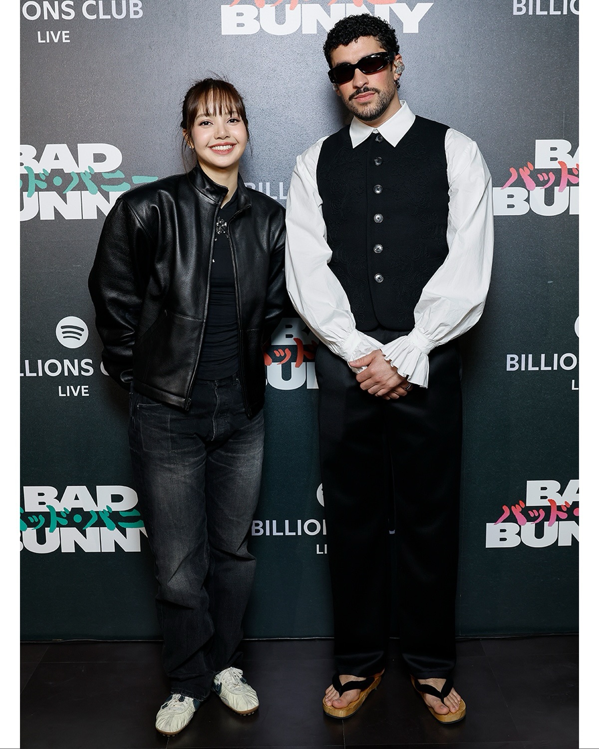 LISA and Bad Bunny link up ahead of his first-ever concert in Asia