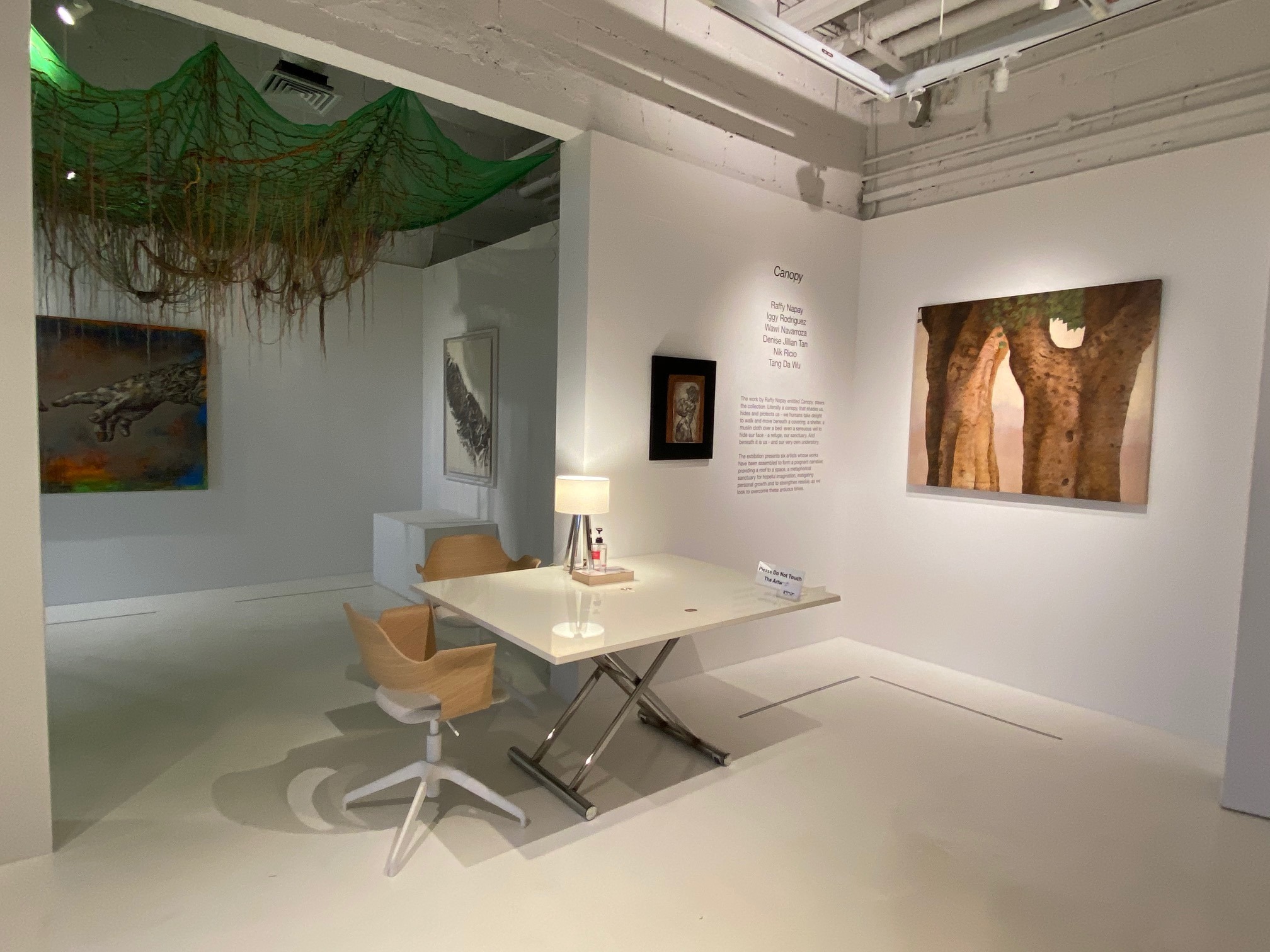 The collection presents seven... - Artesan Gallery + Studio