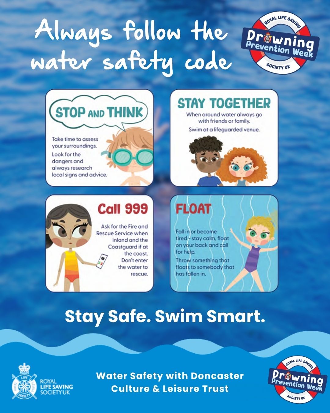 keep calm and save water bac safety code tips for summer swimming ✨ FEEL BETTER. LIVE research peptides Dosificación:1,000 mcg