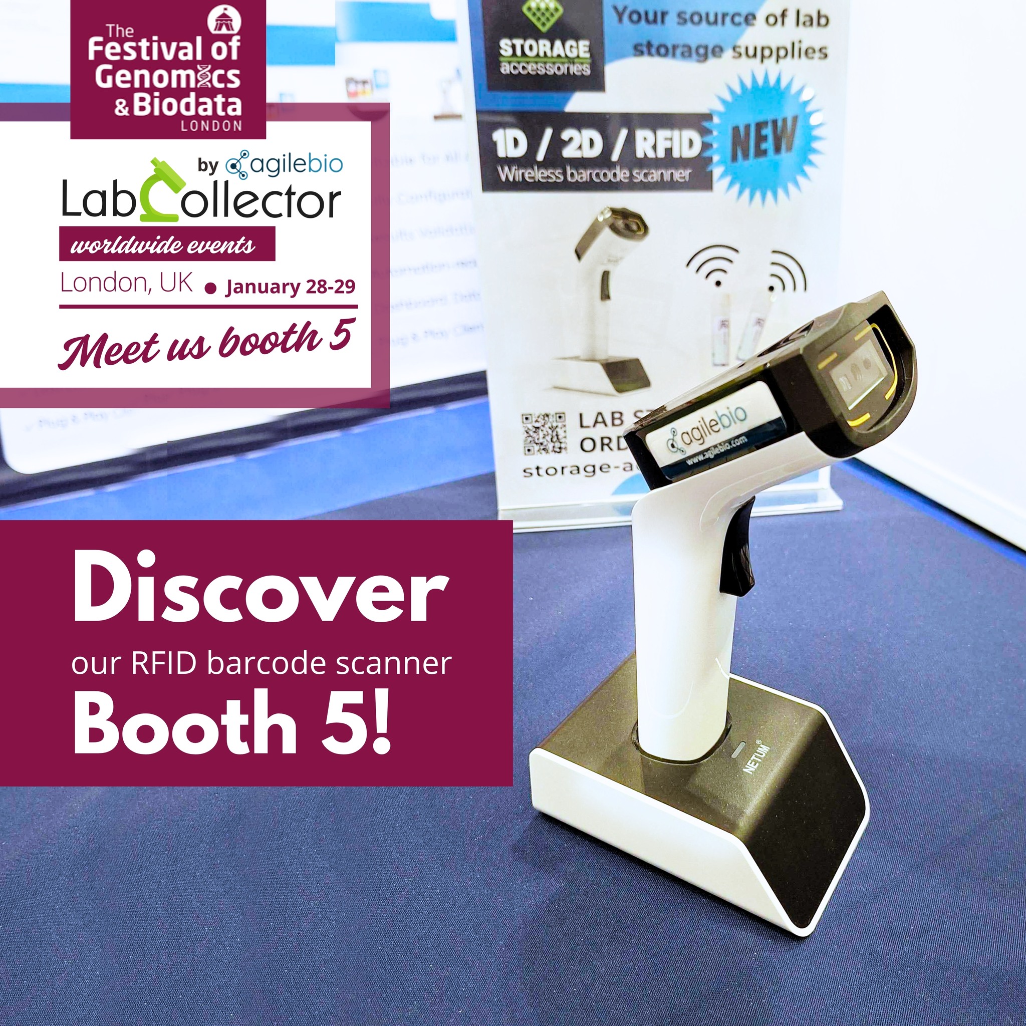 LabCollector - 🧬 Day 2 at #FoG2026, and this small device... | Facebook