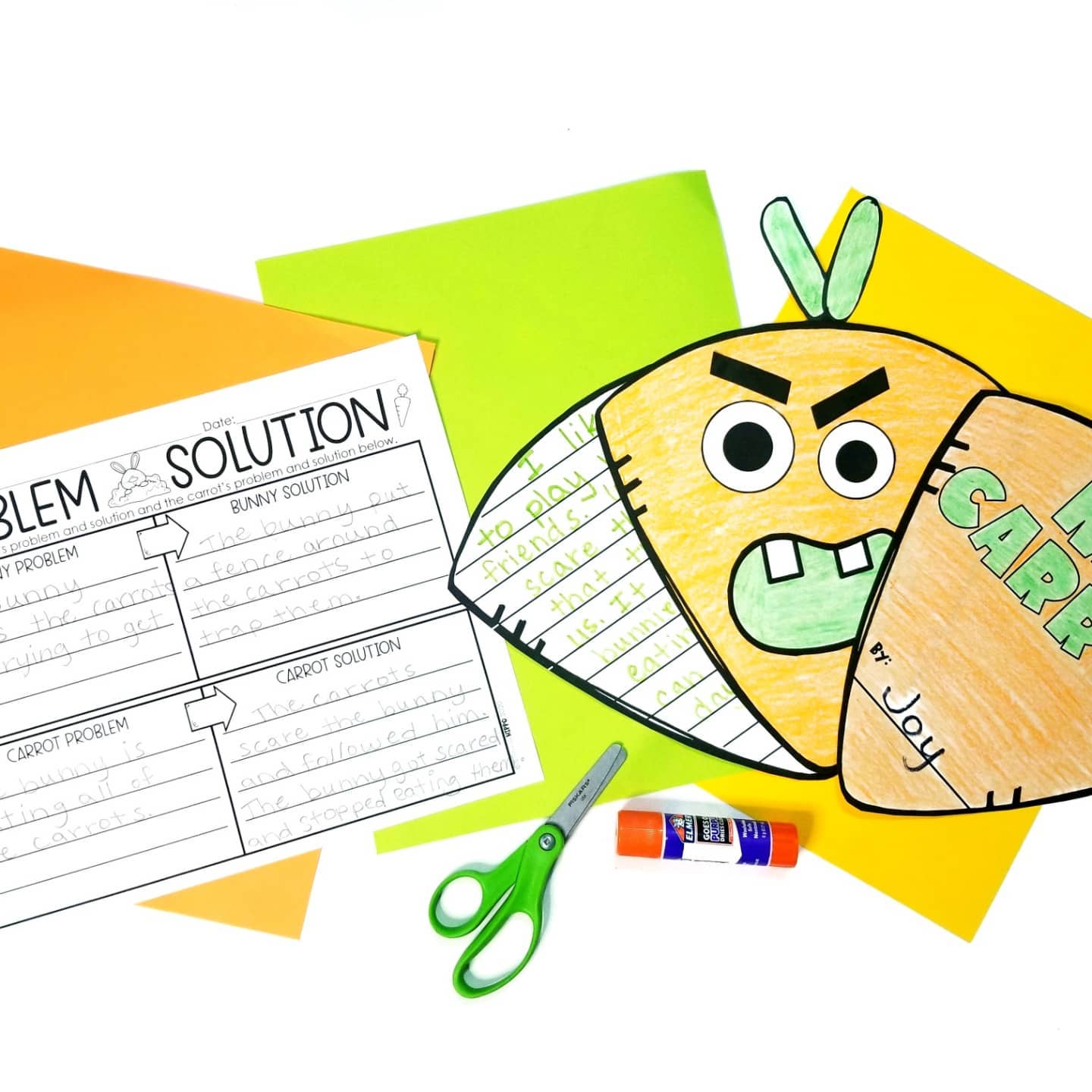 We read The Creepy Carrot and did some... - The Curious Hippo