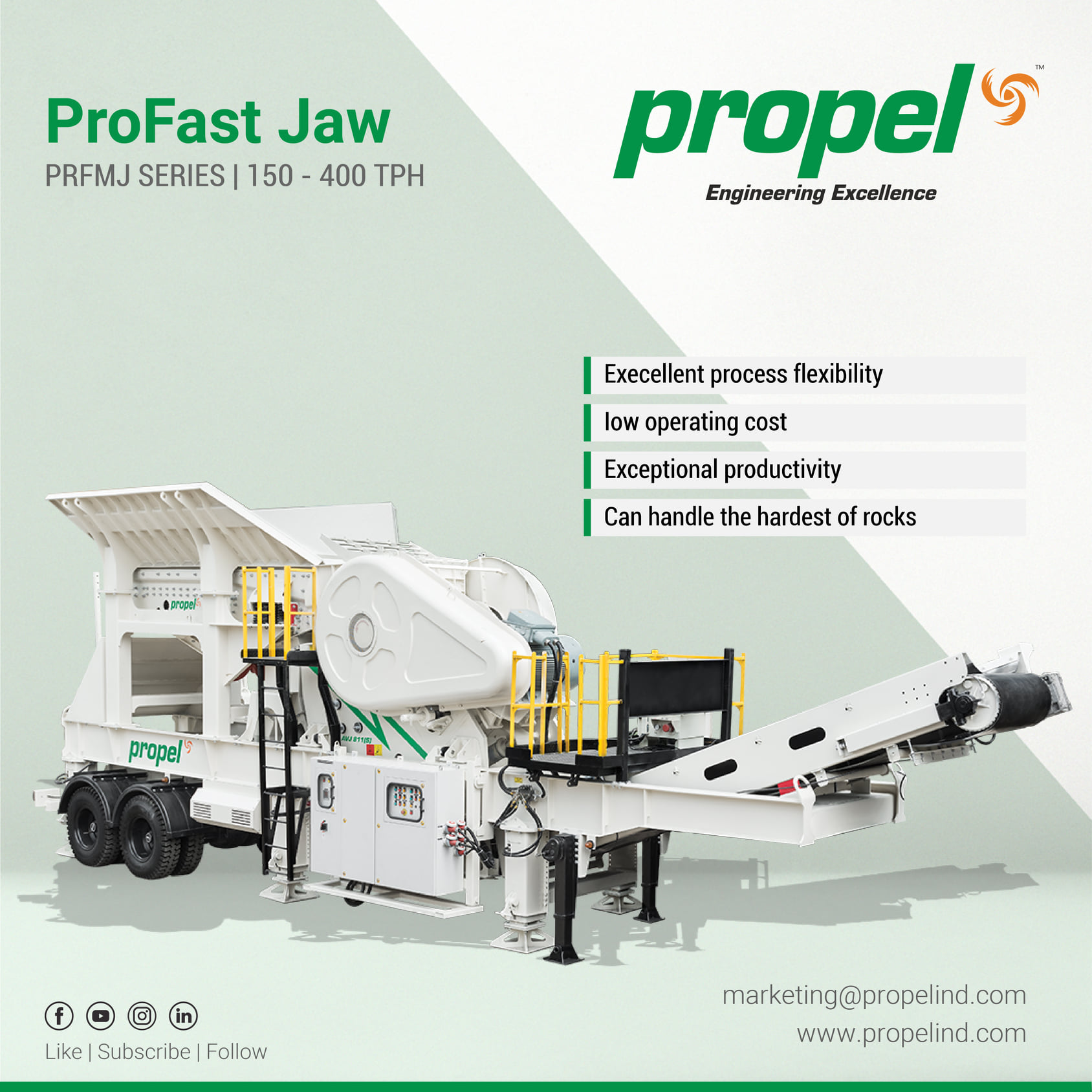 ProFast Jaw Crusher, Know more:... - Propel Industries | Facebook