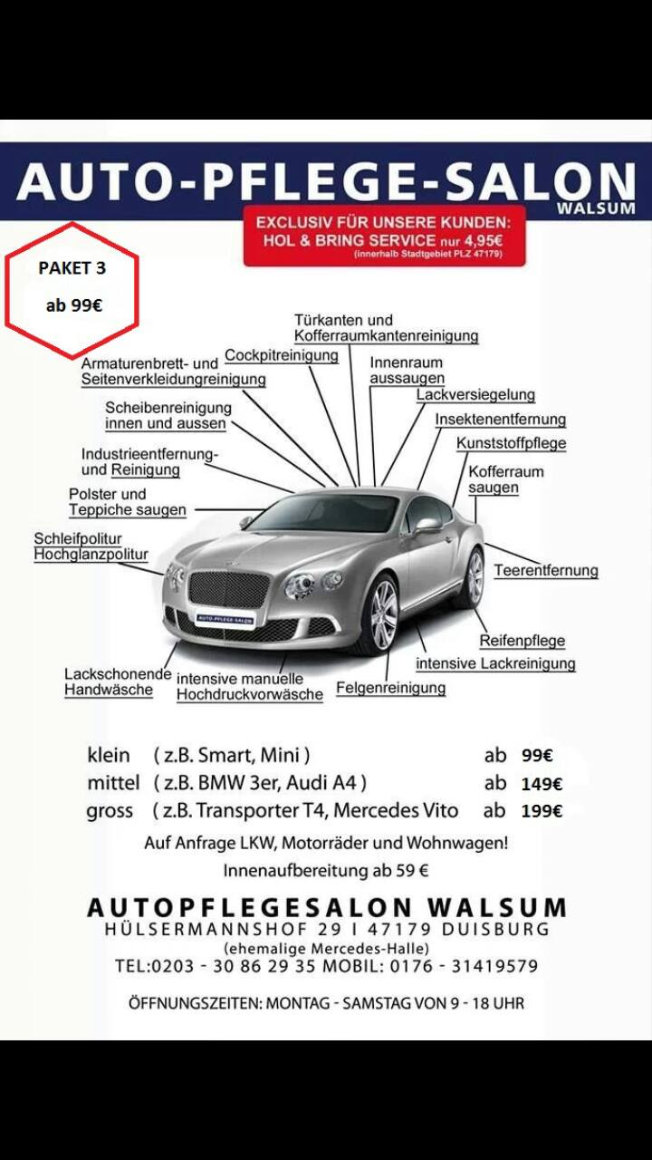 Feridun Autopflegesalon Walsum Home Facebook