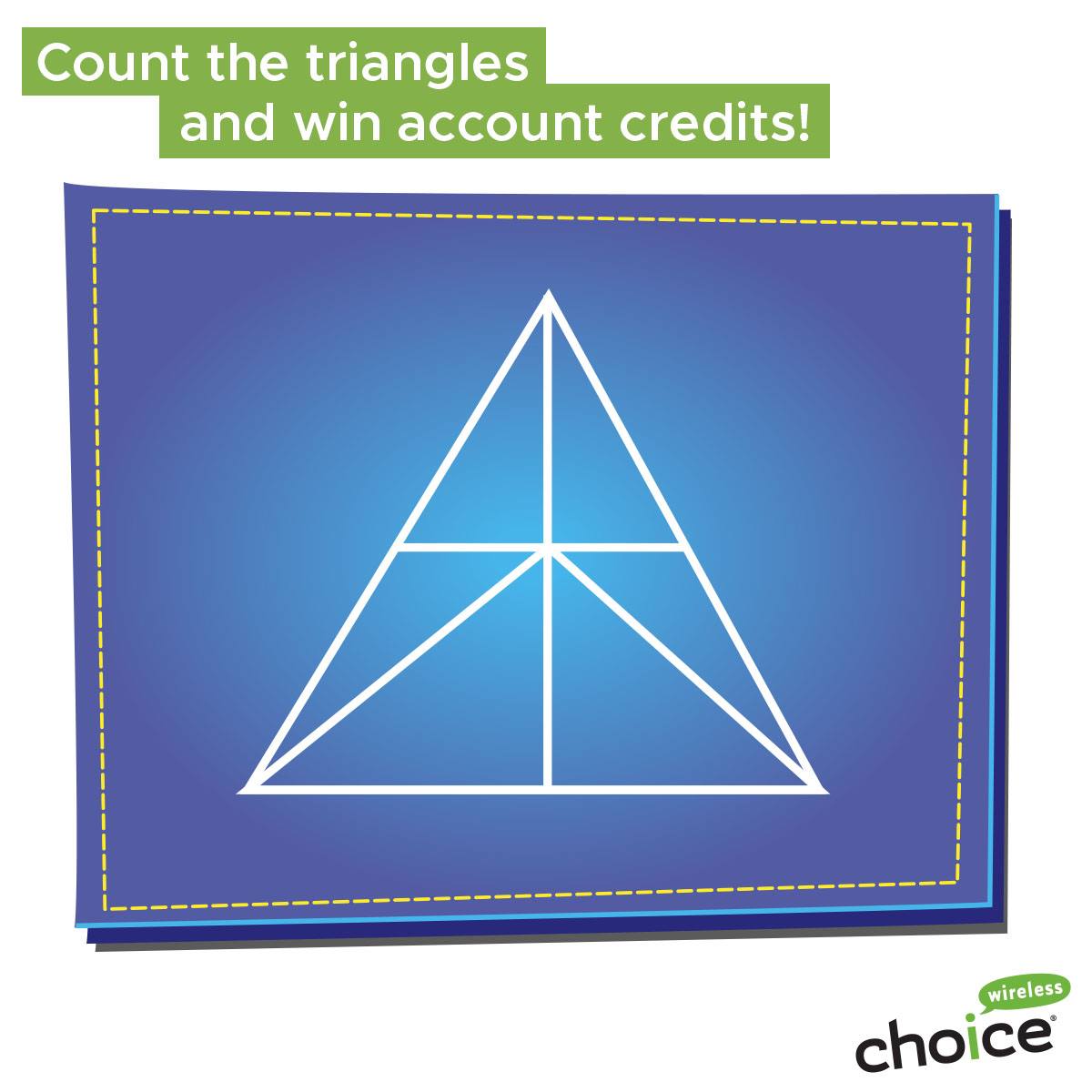 It’s Game Day! How many triangles... - Choice NTUA Wireless