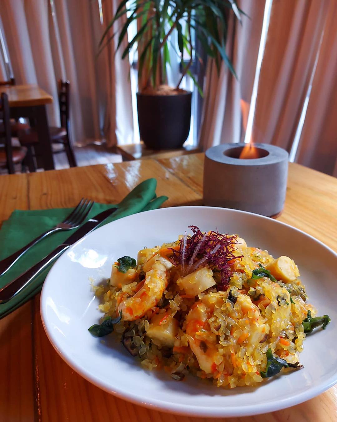Bio Shack - Hoy dos platos espectaculares! Mariscada con... | Facebook