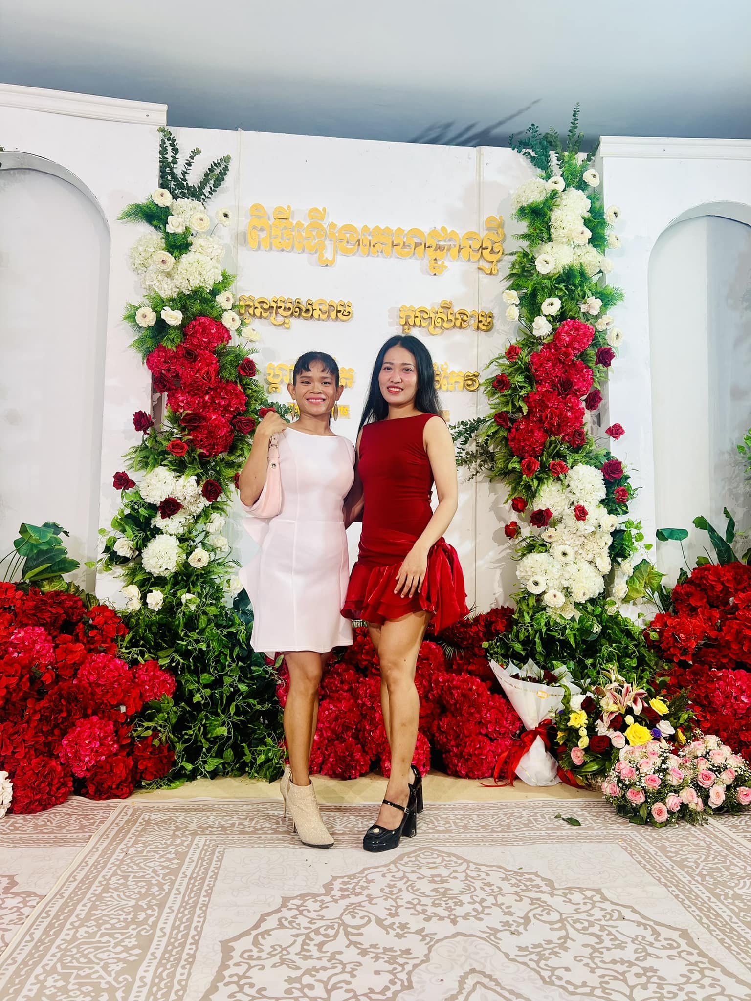 Housewarming party with love and laughter