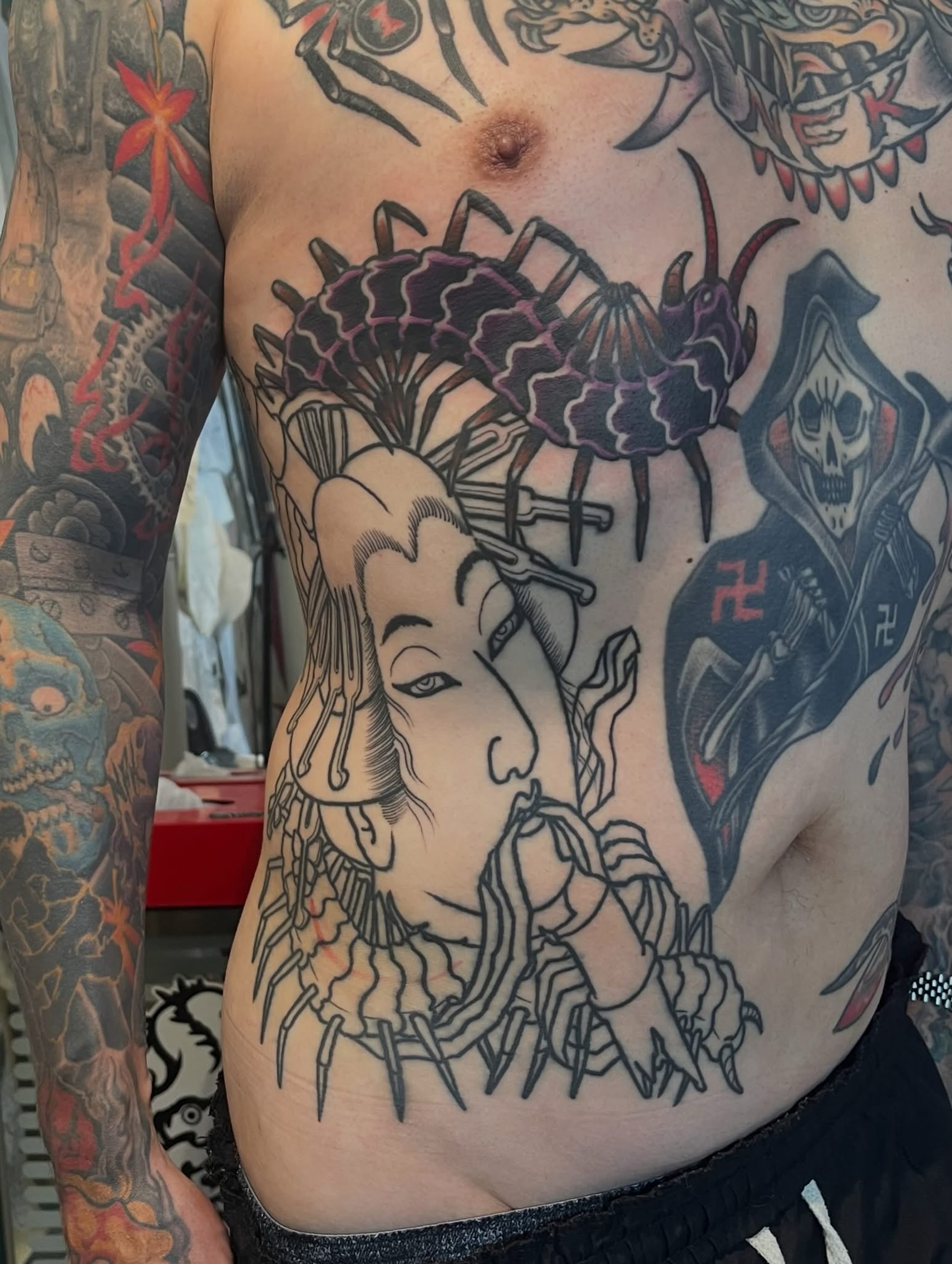 達磨 #達磨刺青 #数珠 #数珠刺青 #daruma #darumatattoo #juzu