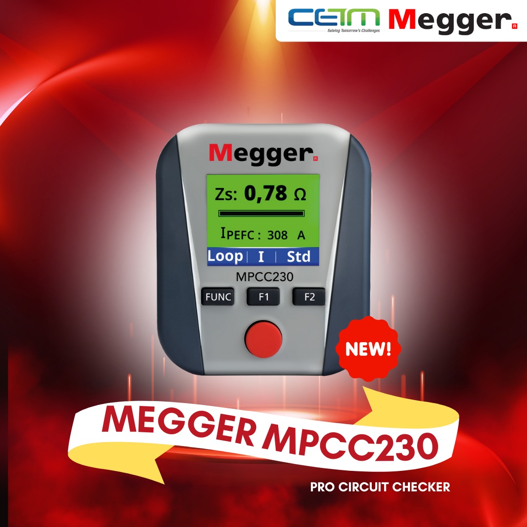 CETM - 🚨 Introducing the Megger MPCC230 – Pro Circuit Checker! 🚨 The ...