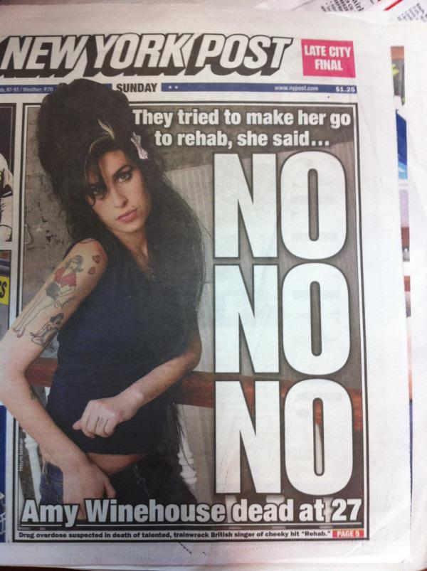 What - July 23rd RIP - Amy Winehouse (14/09/1983 - 23/07/2011) On this ...