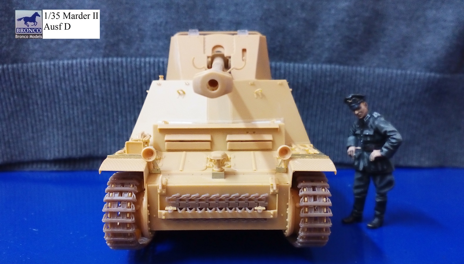Bronco 1/35 Marder II Ausf D model kit review