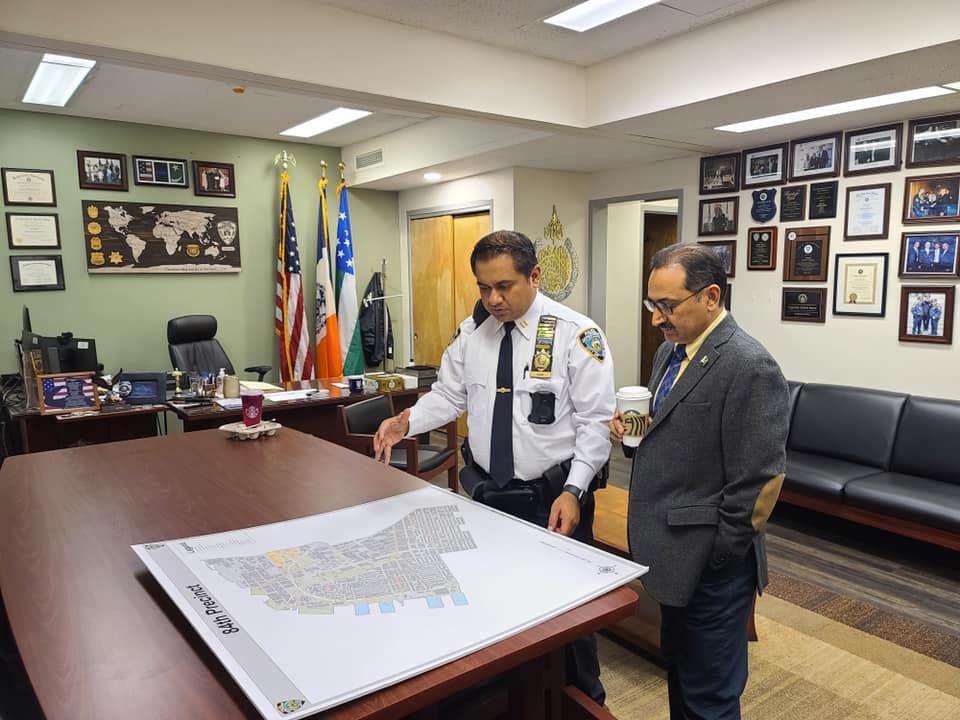 Welcoming Mr. Javed Akbar Riaz,the... - NYPD 84th Precinct