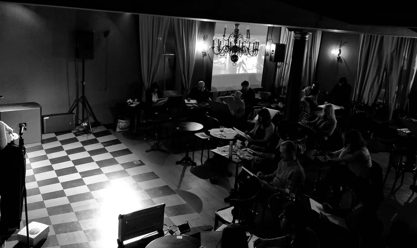 A two hour themed life drawing... - Eleto Chocolate Cafe