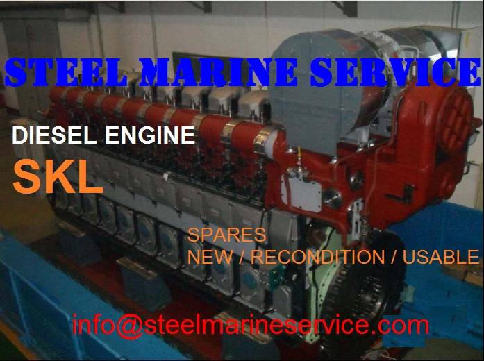Engine Skl Spare Parts by Steel Marine Service