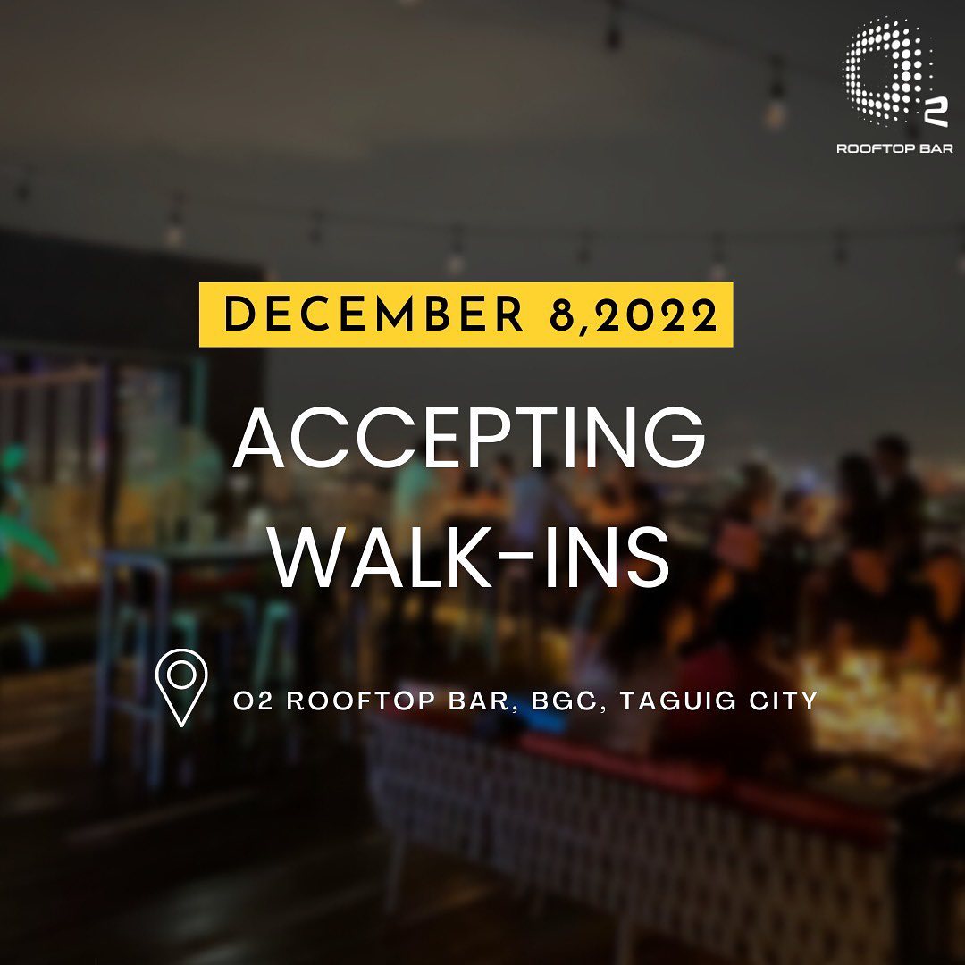 O2 Rooftop Bar | Taguig
