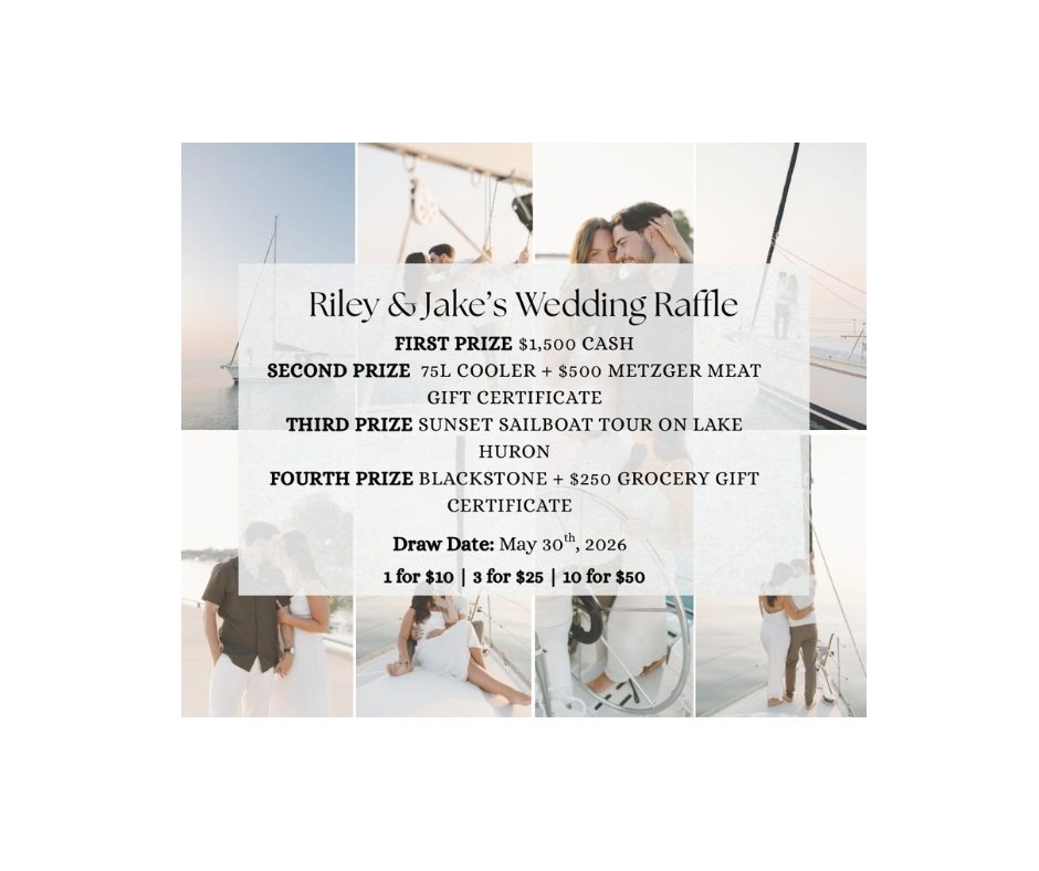 Riley & Jake's Wedding Raffle 2026