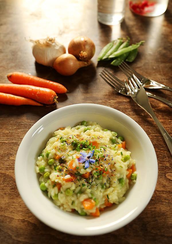 Il Buon Riso - Uno splendido risotto estivo, con piselli freschi ...