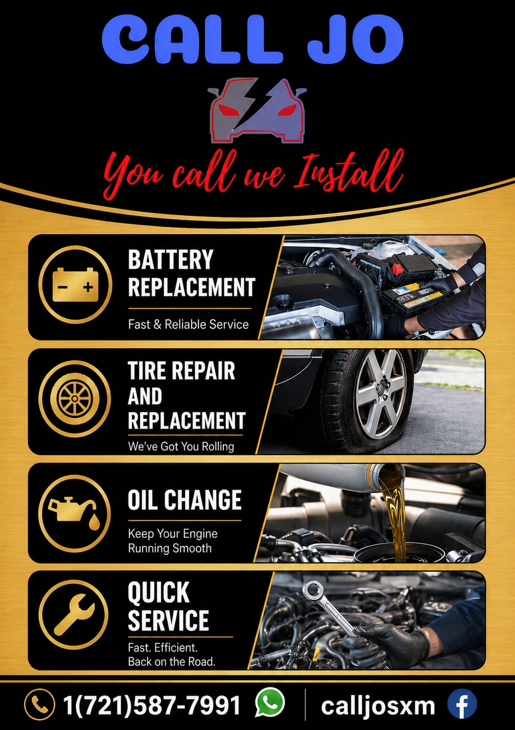“We know you're busy.” WHATSAPP @ 1721587-7991 -Tell us what you need ...