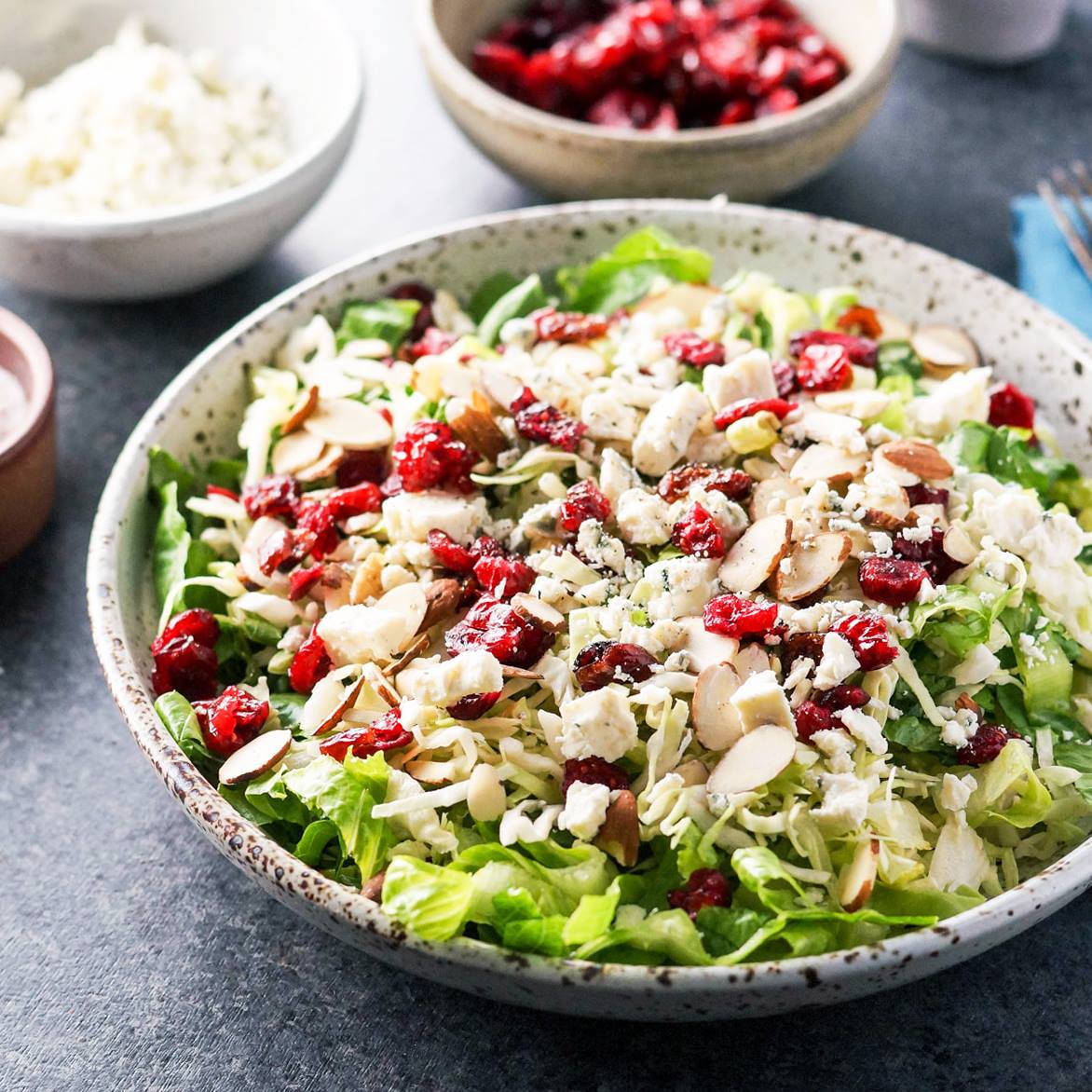holiday salad with apple cider dressing The Detoxinista boss