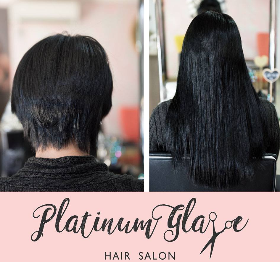 Strands of love Extensions... PLATINUM GLAZE Hair Salon
