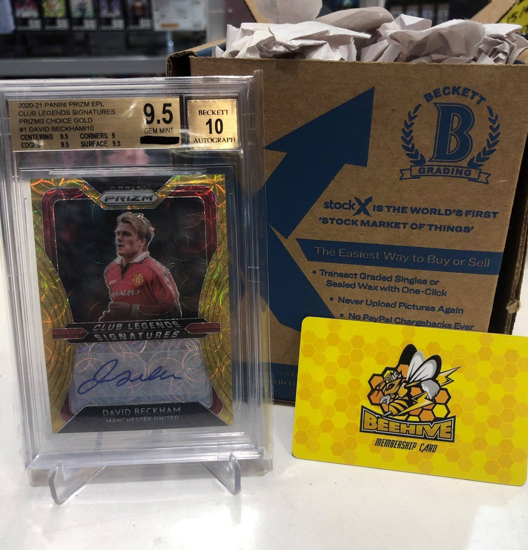 BOOOOMMMM!!!!!!! 2020 Panini Prizm EPL Club Legends Signatures 