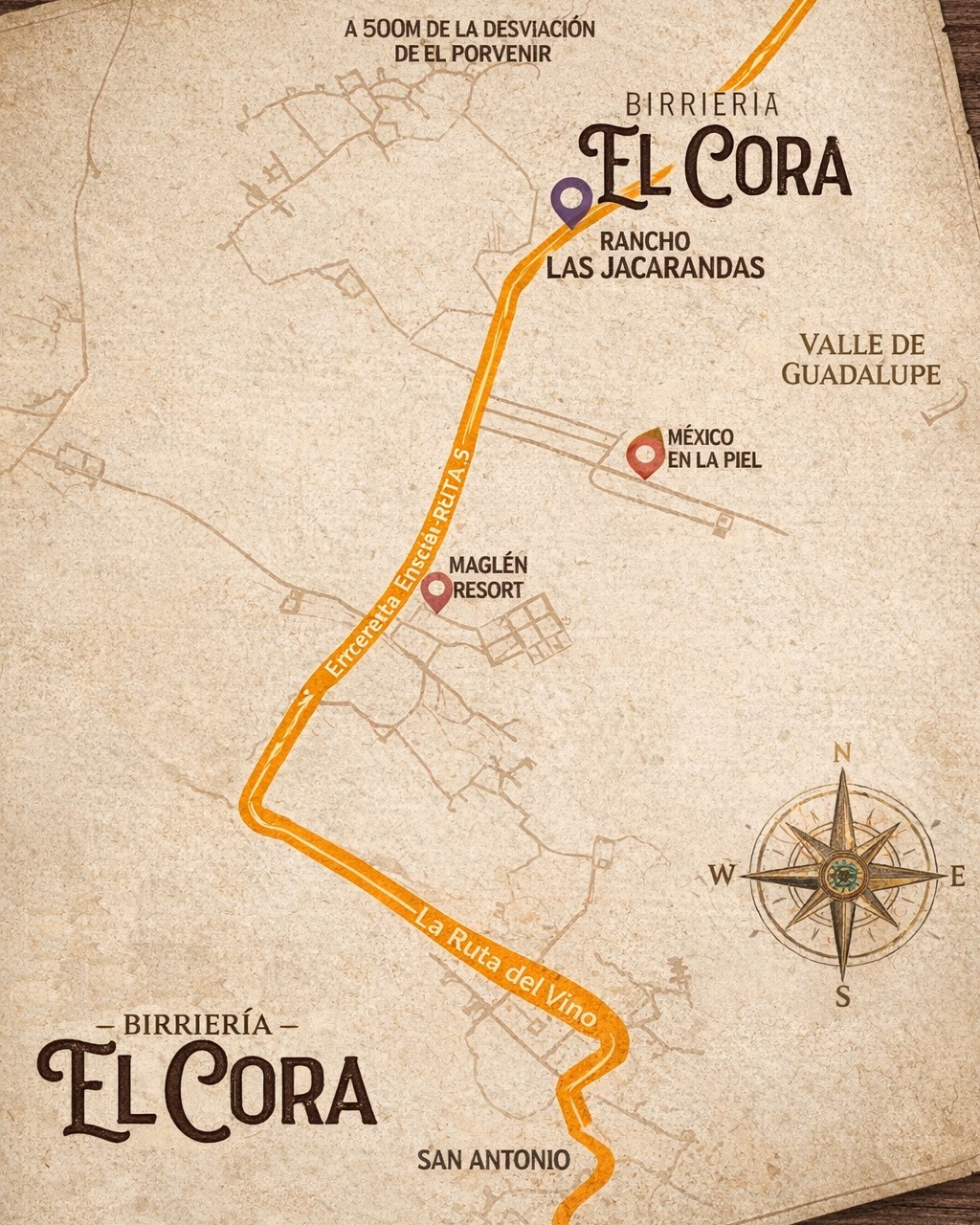 ¿𝐘𝐚 𝐜𝐨𝐧𝐨𝐜𝐞𝐬 𝐥𝐚 𝐒𝐮𝐜𝐮𝐫𝐬𝐚𝐥 𝐝𝐞 𝐥𝐚 𝐑𝐮𝐭𝐚 𝐝𝐞𝐥... - El Cora Birrieria | Facebook