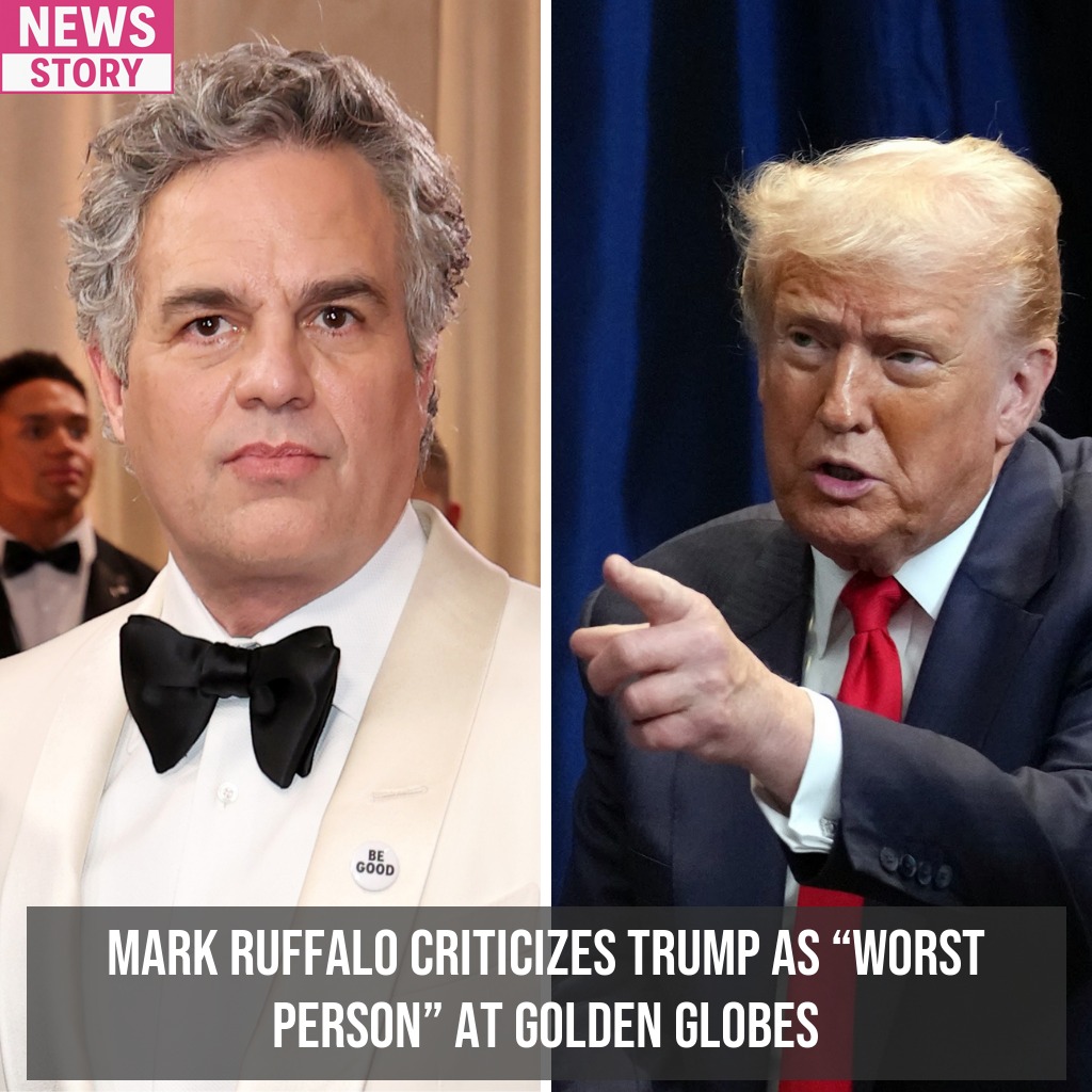 Fabiosa - Mark Ruffalo drew major attention at the Golden Globes when ...
