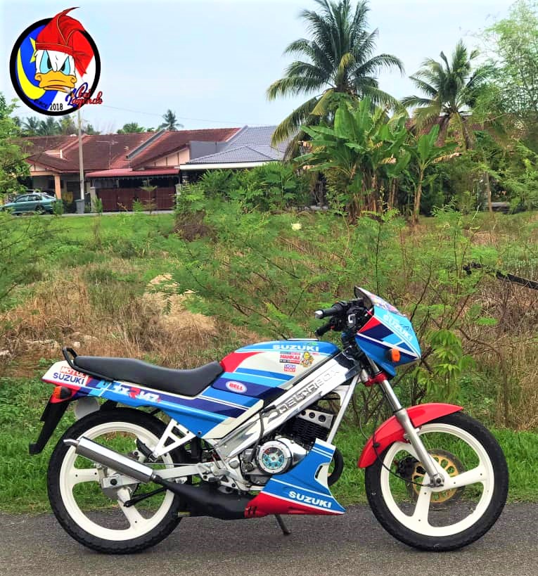 Arena Motor Txr Panther Cicak Dengan Livery Suzuki Facebook