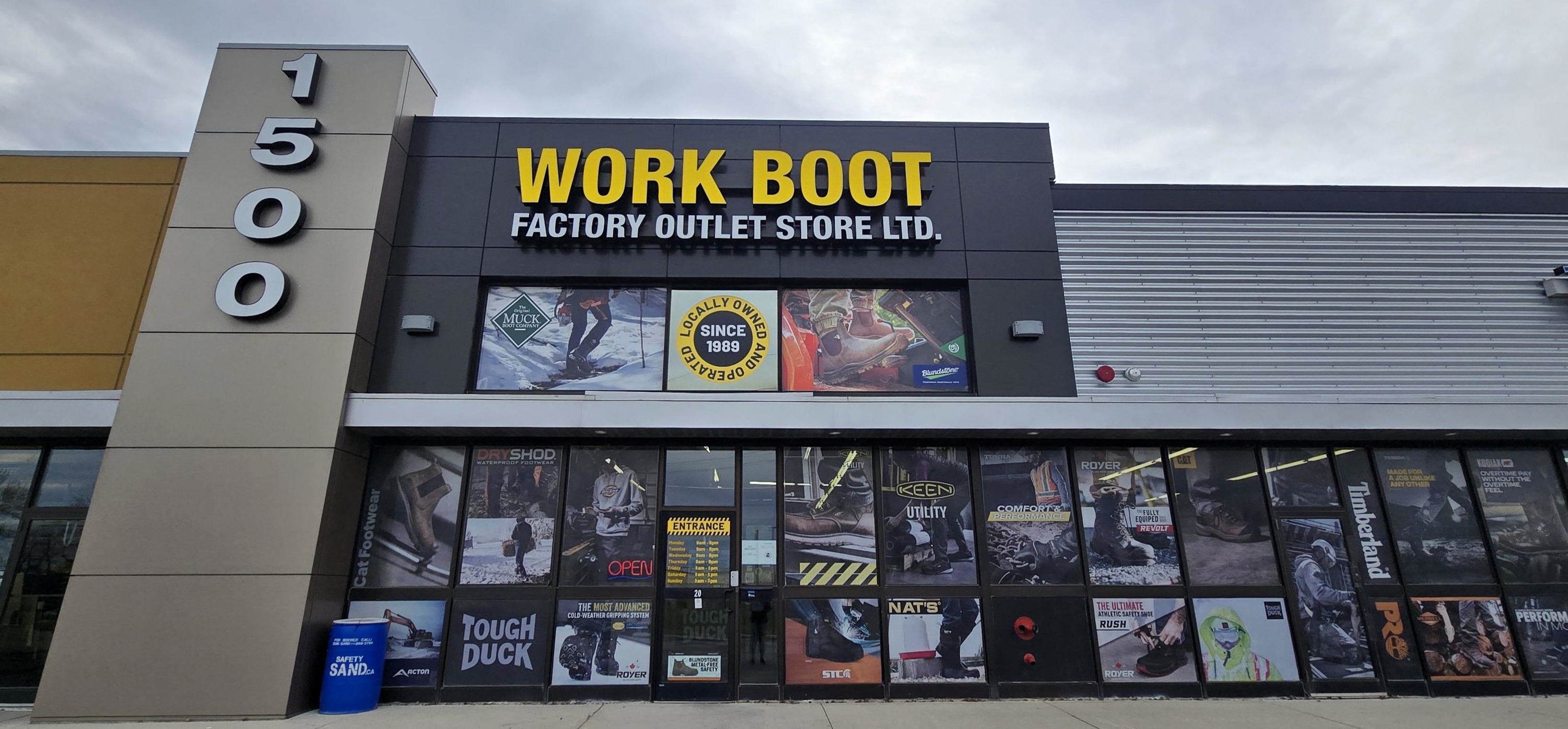 Work Boot Factory | Winnipeg MB