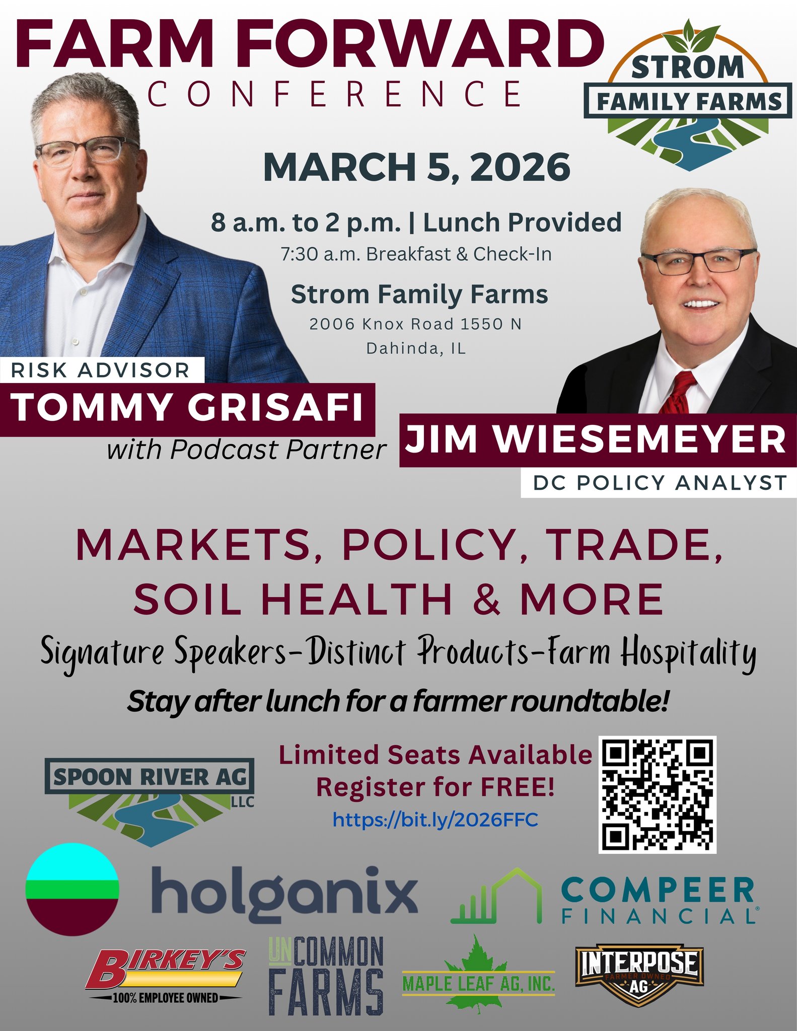 2026 Farm Forward Conference 📍 Strom... - Maple Leaf AG INC | Facebook