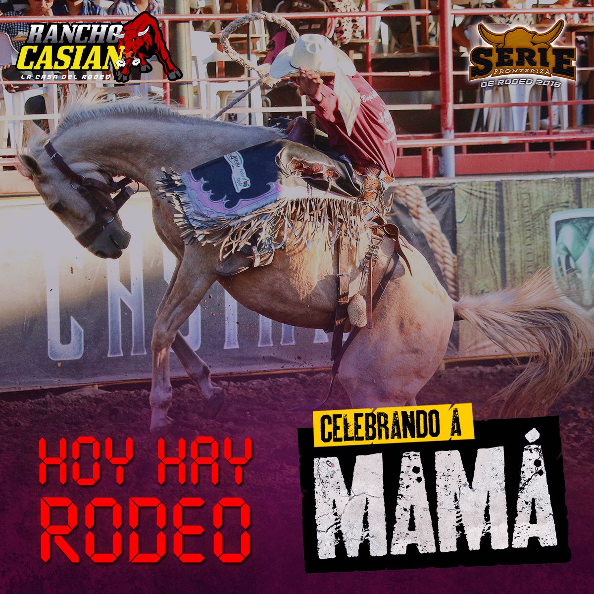Rancho - ¡Pueeeeeeerta! Hoy hay rodeo en #RanchoCasian con un Rodeo a ...