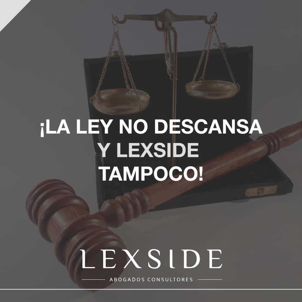 ¡La ley no descansa y @lexsiderd... - Lexside Abogados | Facebook